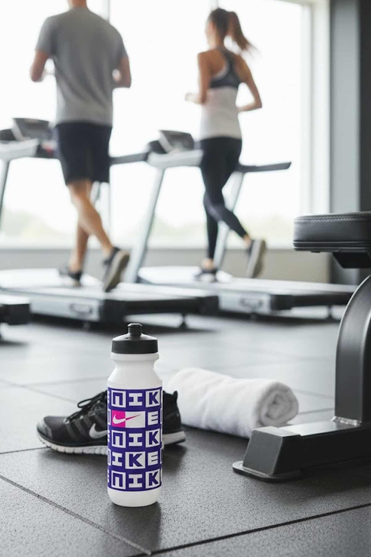 NIKESulukNike Big Mouth Bottle 2.0 32 Oz Graphic Unisex Suluk N.000.0041.128.32-White