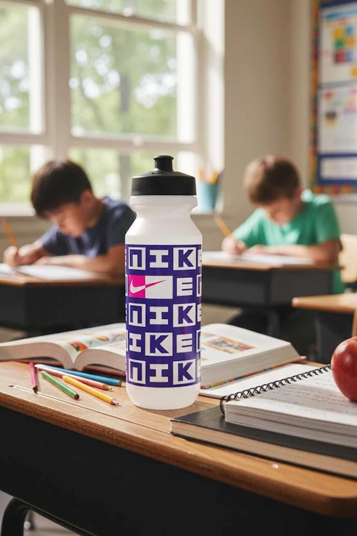 NIKESulukNike Big Mouth Bottle 2.0 32 Oz Graphic Unisex Suluk N.000.0041.128.32-White