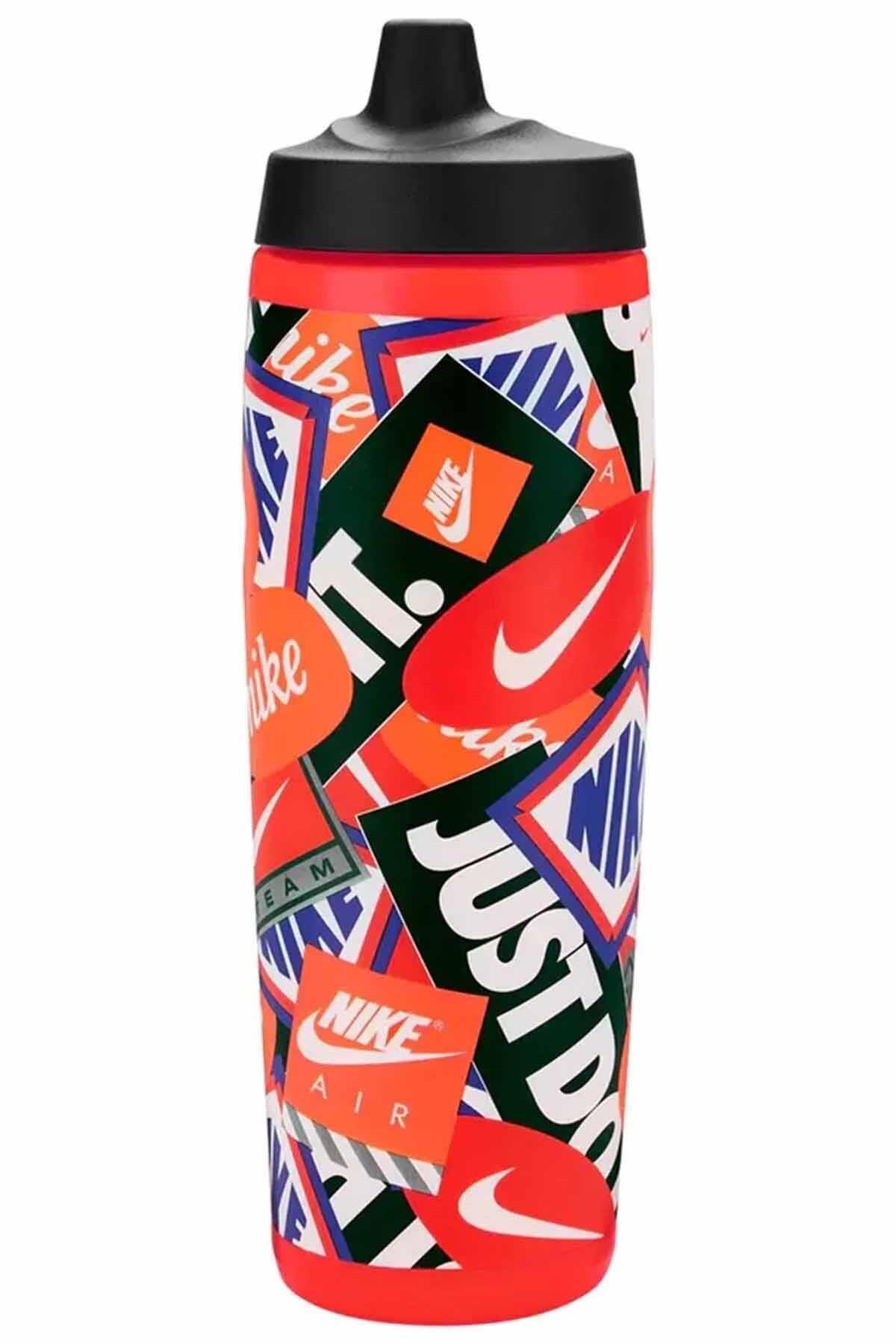 NIKESulukNike Refuel Bottle 24 Oz Graphic Unisex Suluk N.100.9956.625.24-Çok Renkli