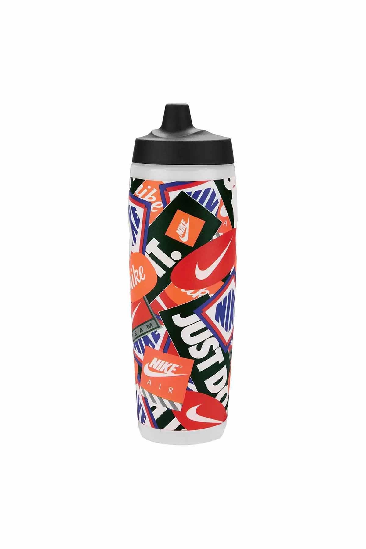 NIKESulukNike Refuel Bottle 24 Oz Graphic Unisex Suluk N.100.9956.918.24-Çok Renkli