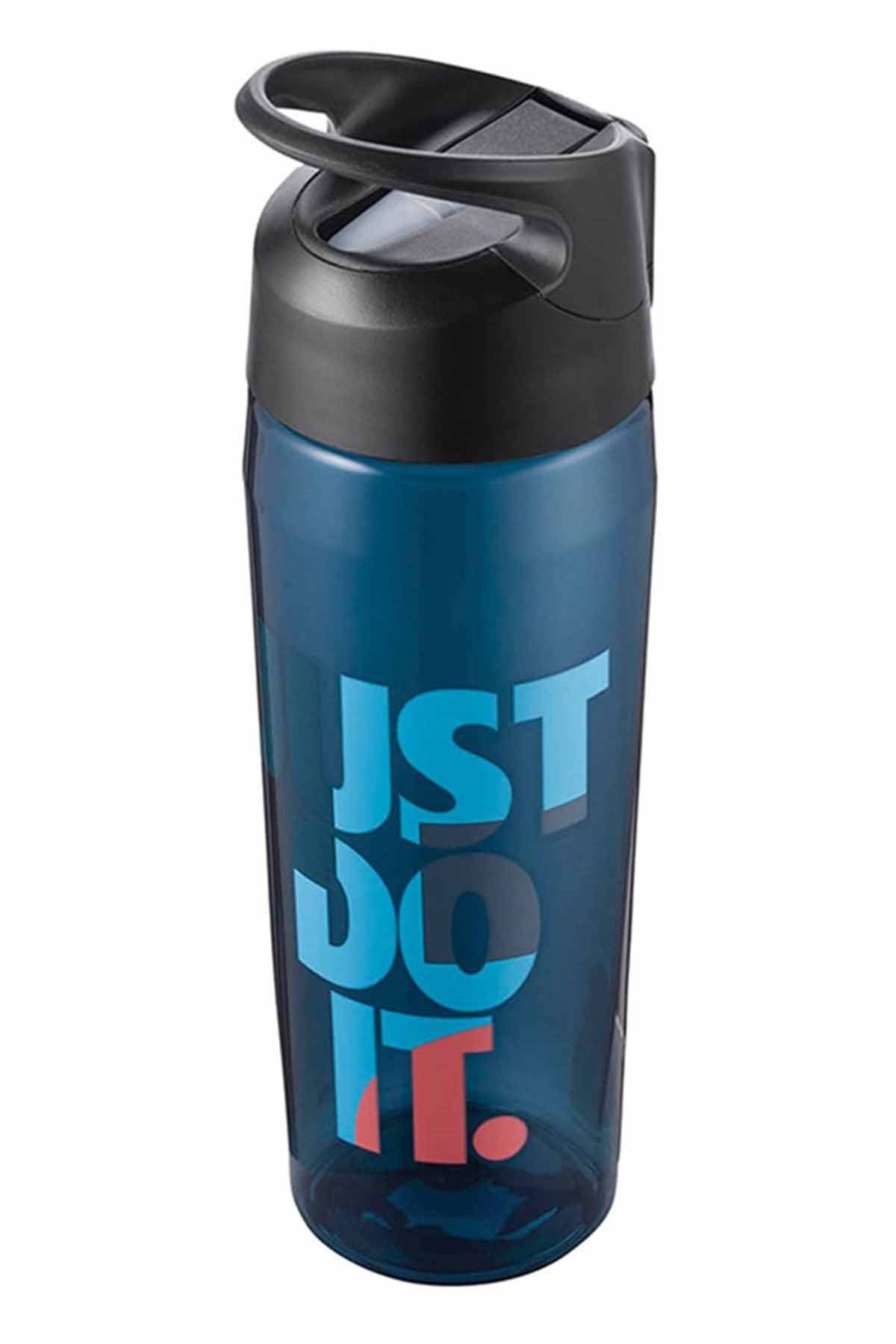 NIKESulukNike Tr Hypercharge Straw Bottle Graphic 24 Oz Unisex Suluk N.000.0034.988.24-Baltic Blu