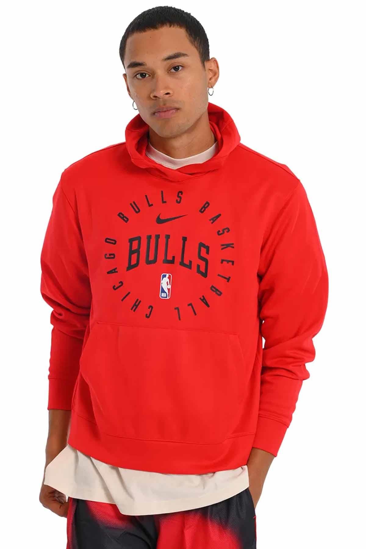 NIKESweatshirtNike Chi Mnk Df Sptlight Po Hdy Erkek Sweatshirt FV1669-657-Kırmızı