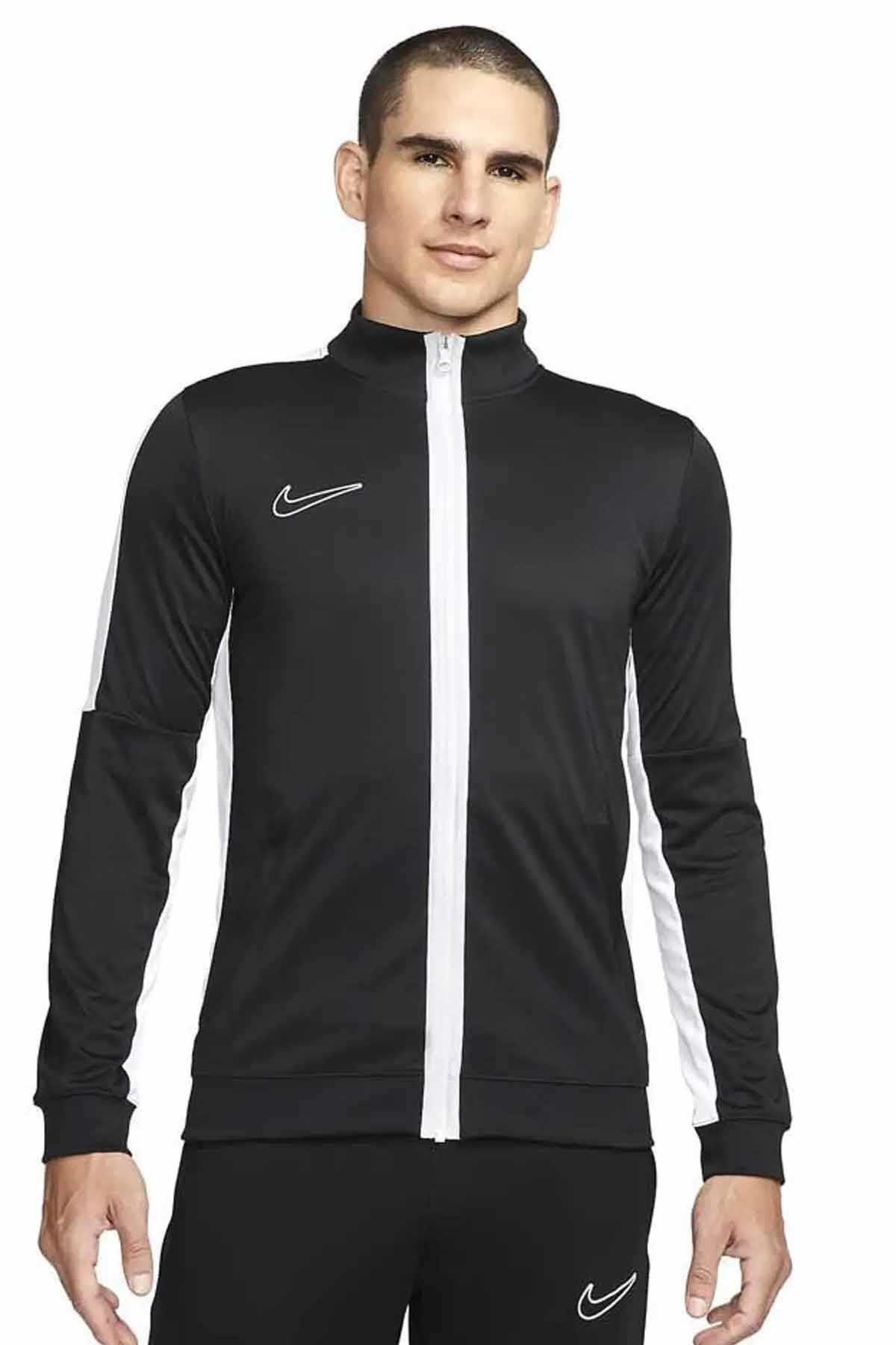 NIKESweatshirtNike Erkek Eşofman Üstü Raşel Kumaş Erkek Sweatshirt DR1681-010-Siyah