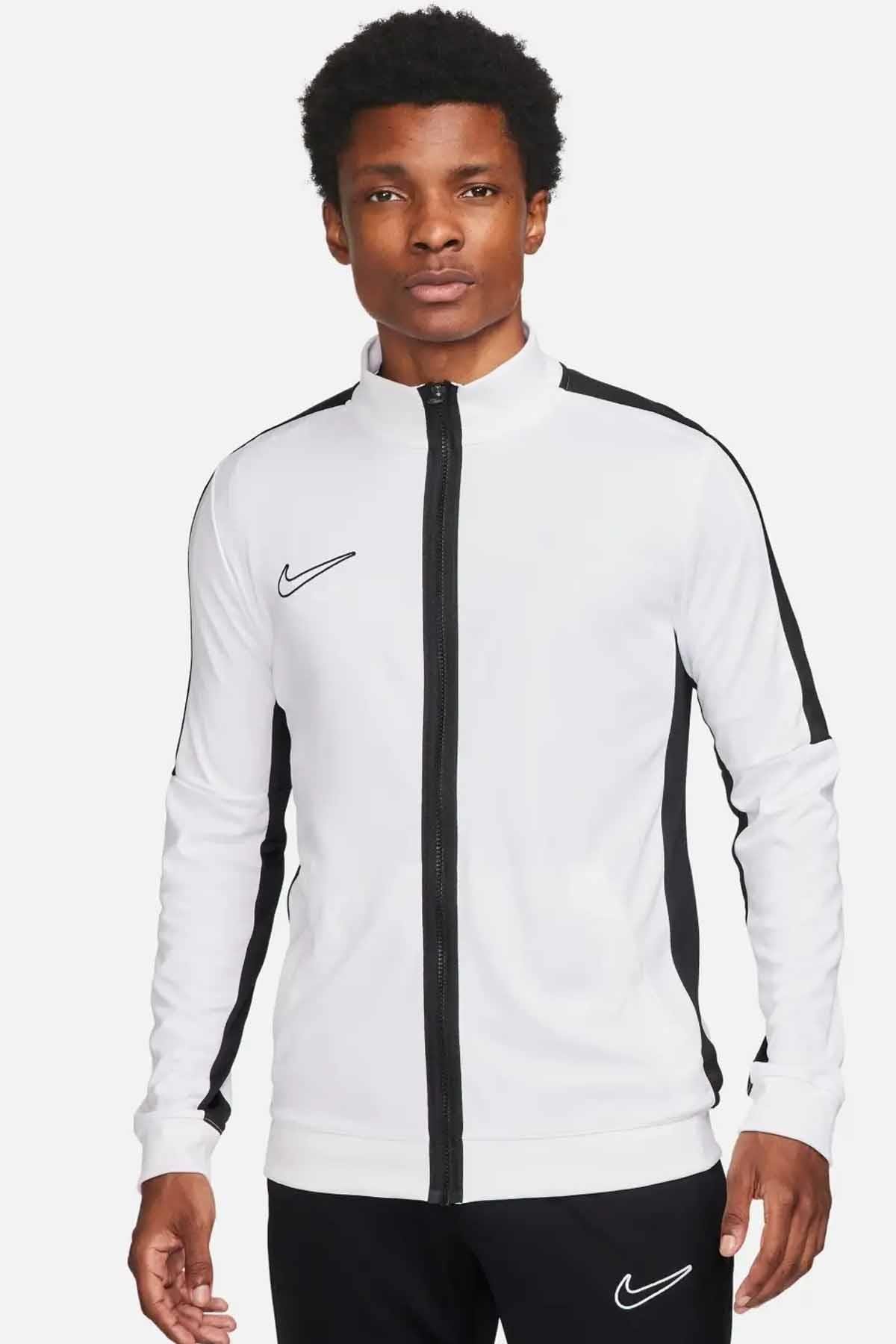 NIKESweatshirtNike Erkek Eşofman Üstü Raşel Kumaş Erkek Sweatshirt DR1681-100-BEYAZ