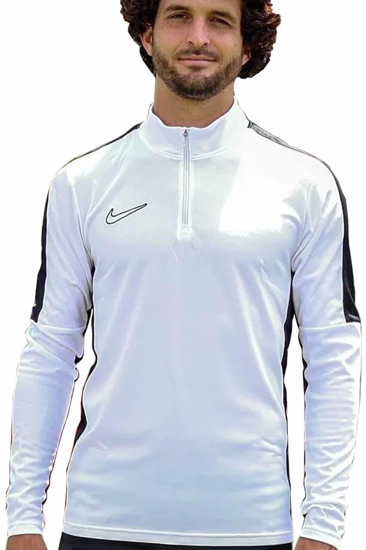 NIKESweatshirtNike Erkek Sweatshirt Erkek Sweatshirt DR1352-100-BEYAZ