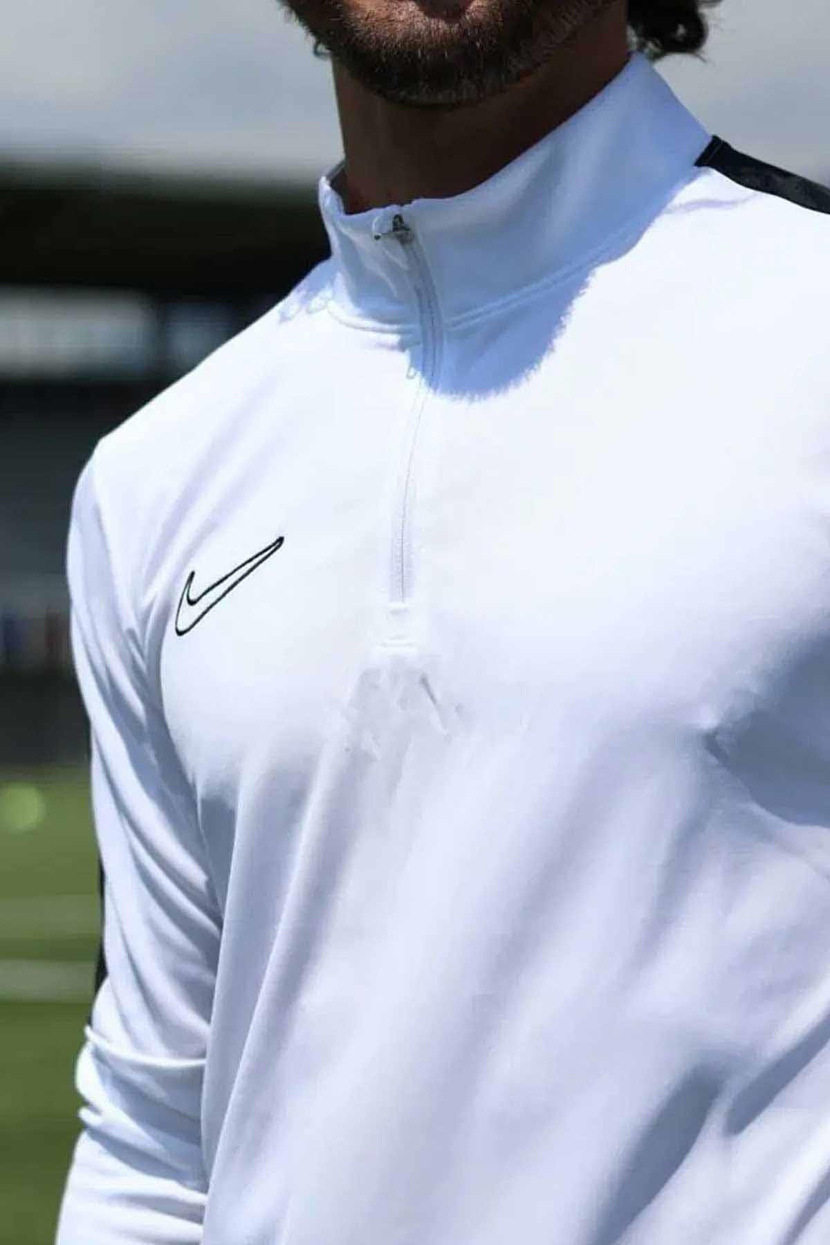 NIKESweatshirtNike Erkek Sweatshirt Erkek Sweatshirt DR1352-100-BEYAZ