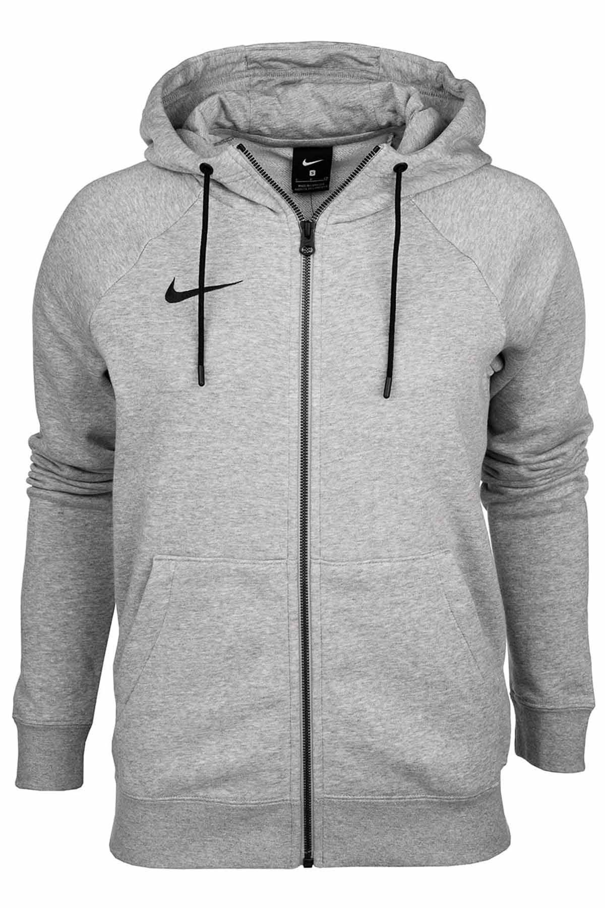 NIKESweatshirtNike Ful Zip Kadın Sweatshirt CW6955-063-GRI