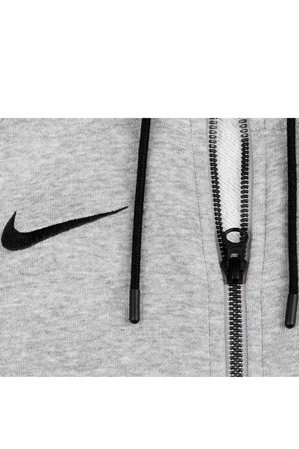 NIKESweatshirtNike Ful Zip Kadın Sweatshirt CW6955-063-GRI