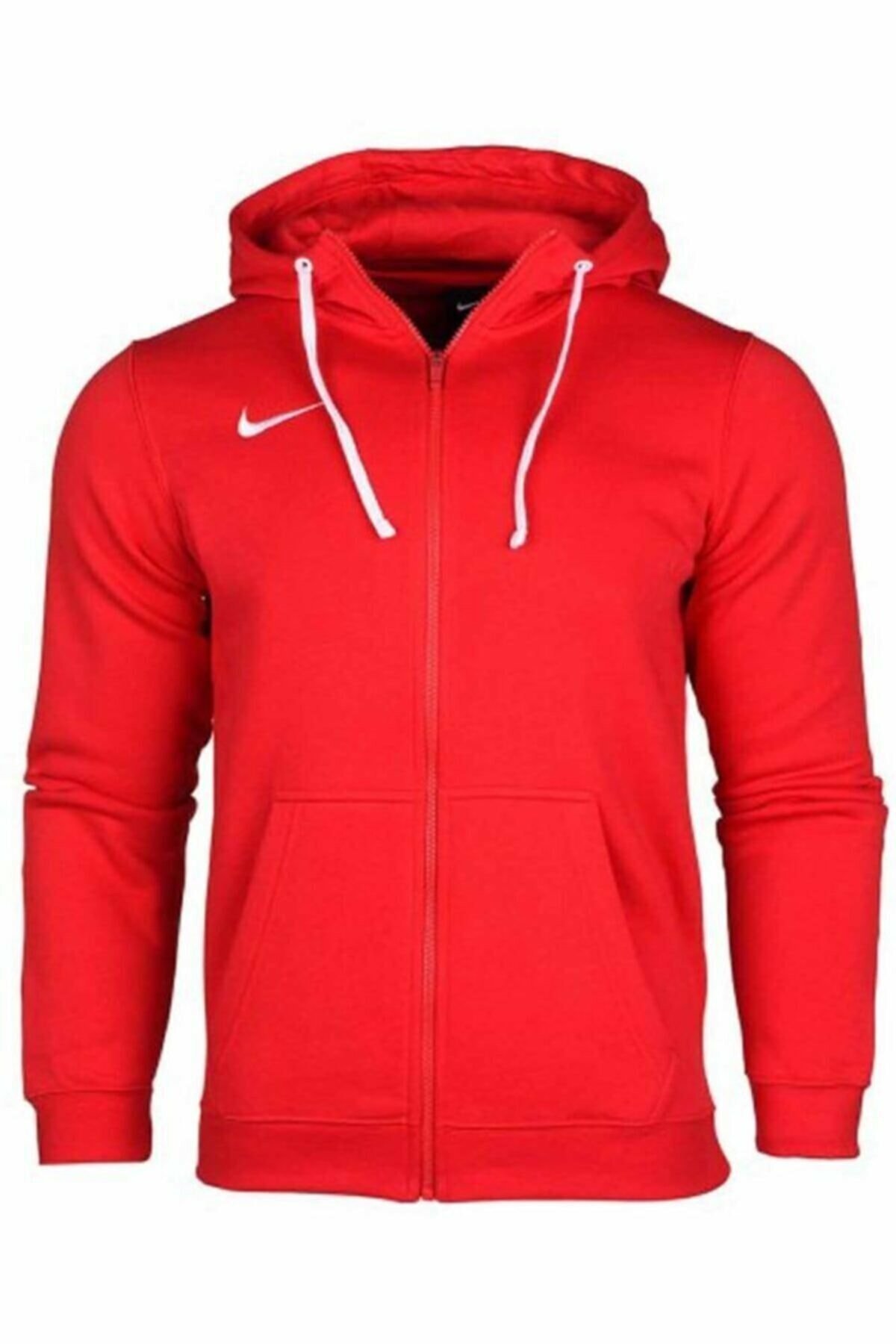 NIKESweatshirtNike HOODIE FZ FLC TM CLUB19 Erkek Sweatshirt AJ1313-657-KIRMIZI
