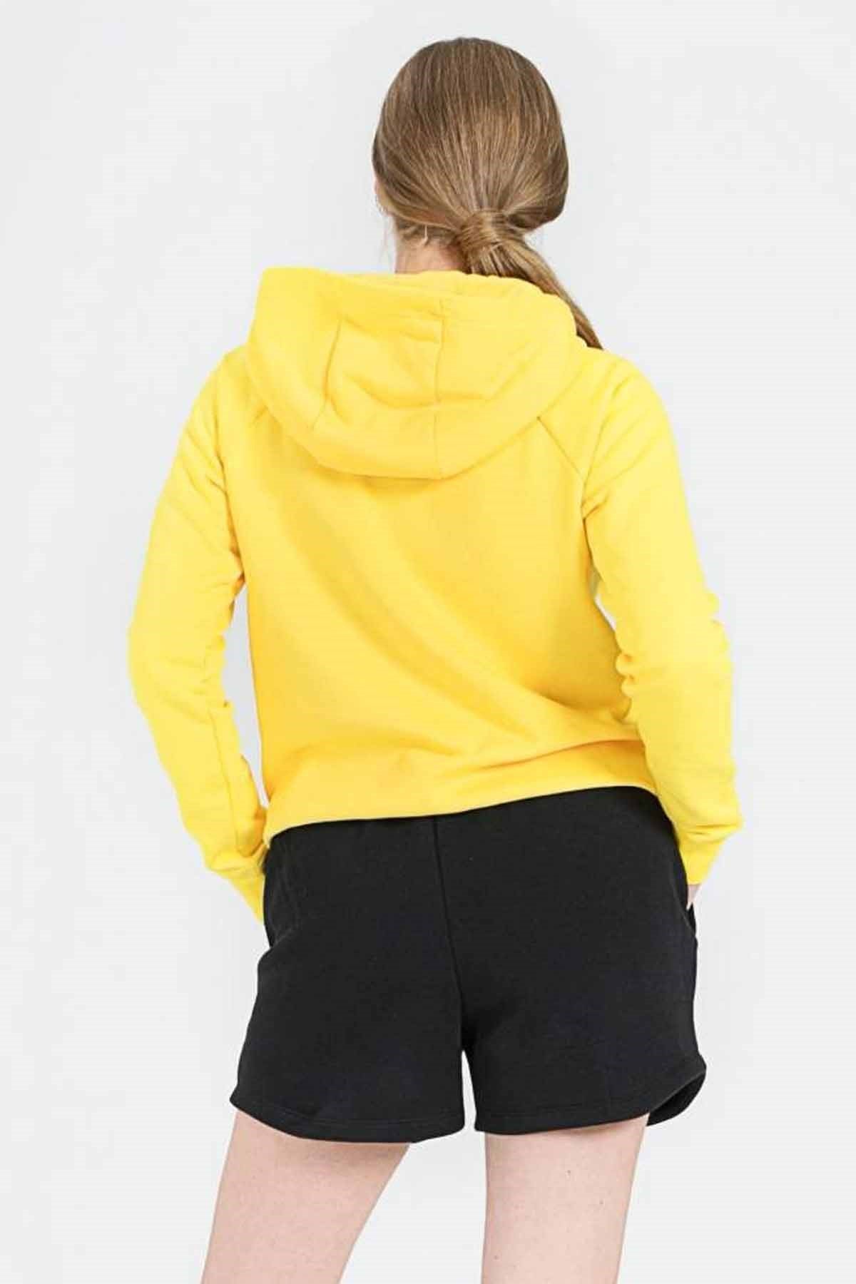 NIKESweatshirtNike Hoodıe Kadın Sweatshirt CW6957-719-SARI