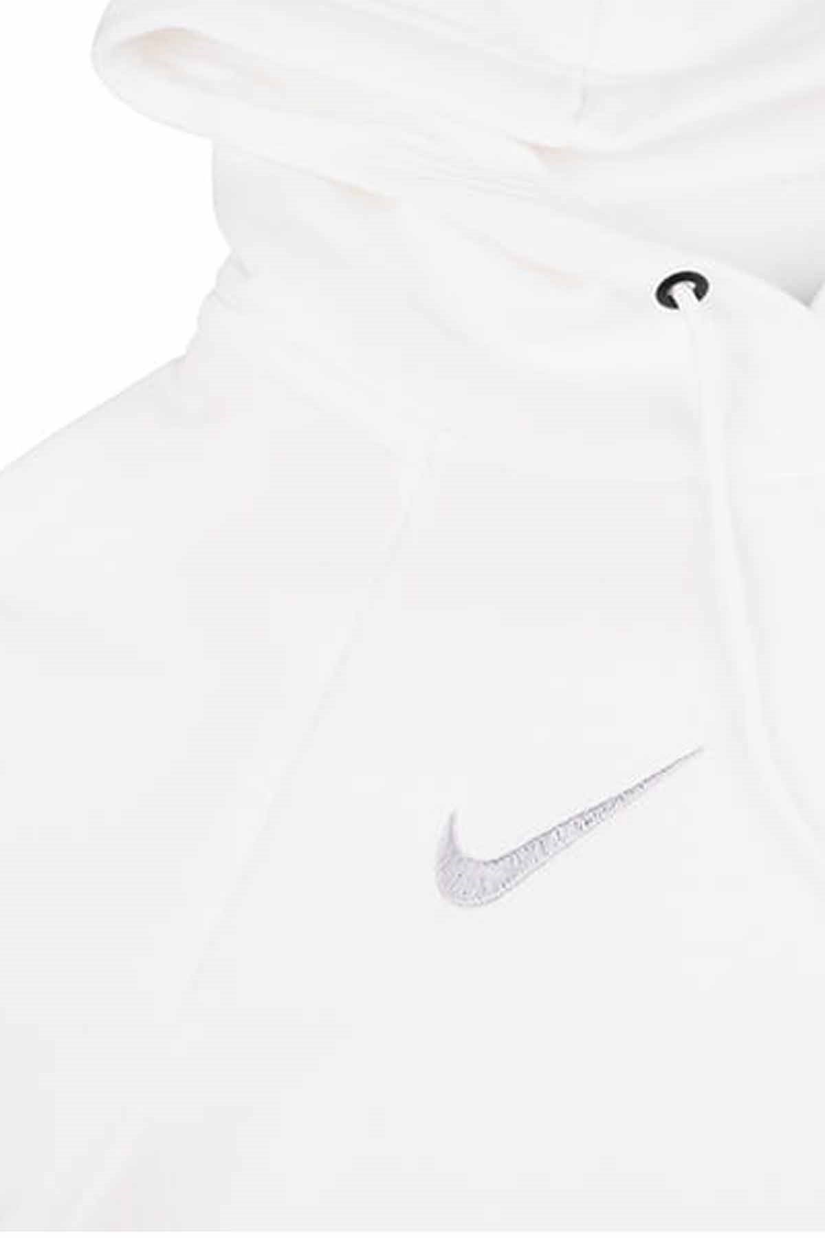 NIKESweatshirtNike Hoodıe Kadın Sweatshirt CW6957-101-BEYAZ