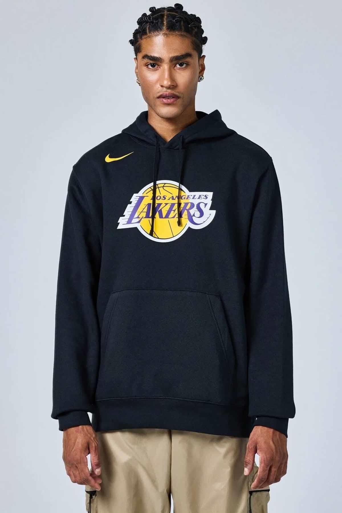 NIKESweatshirtNike Lal Mnk Club Hdy Po Erkek Sweatshirt DX9997-010-Siyah