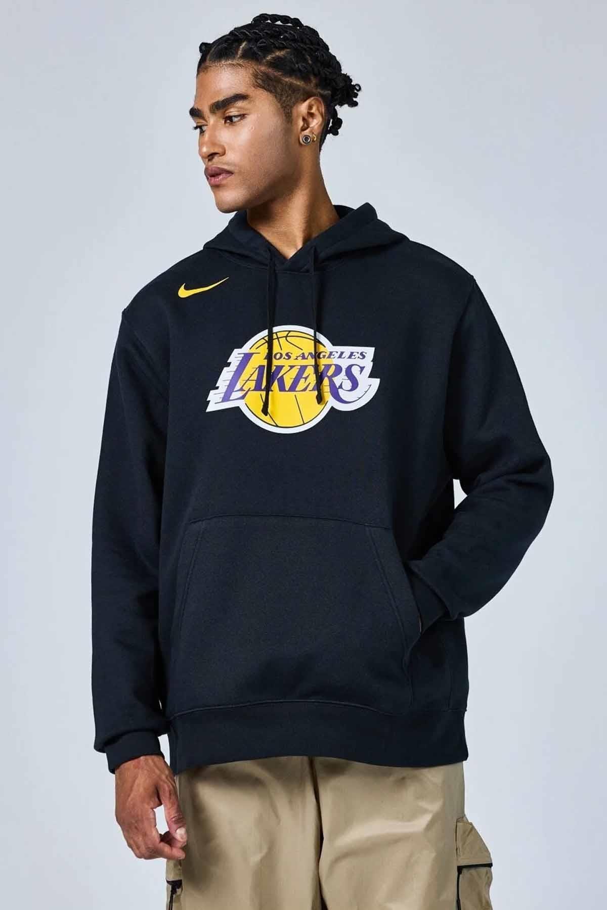 NIKESweatshirtNike Lal Mnk Club Hdy Po Erkek Sweatshirt DX9997-010-Siyah