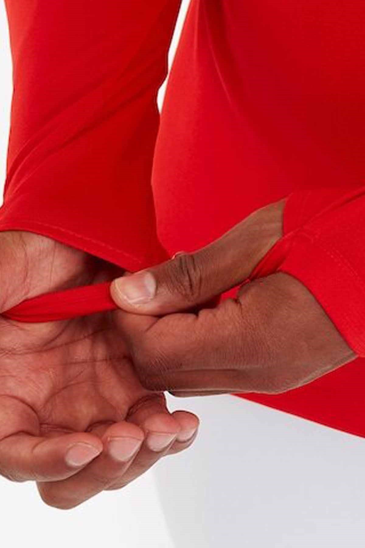 NIKESweatshirtNike M DRY PARK 1STLYR JSY LS Erkek Sweatshirt AV2609-657-KIRMIZI