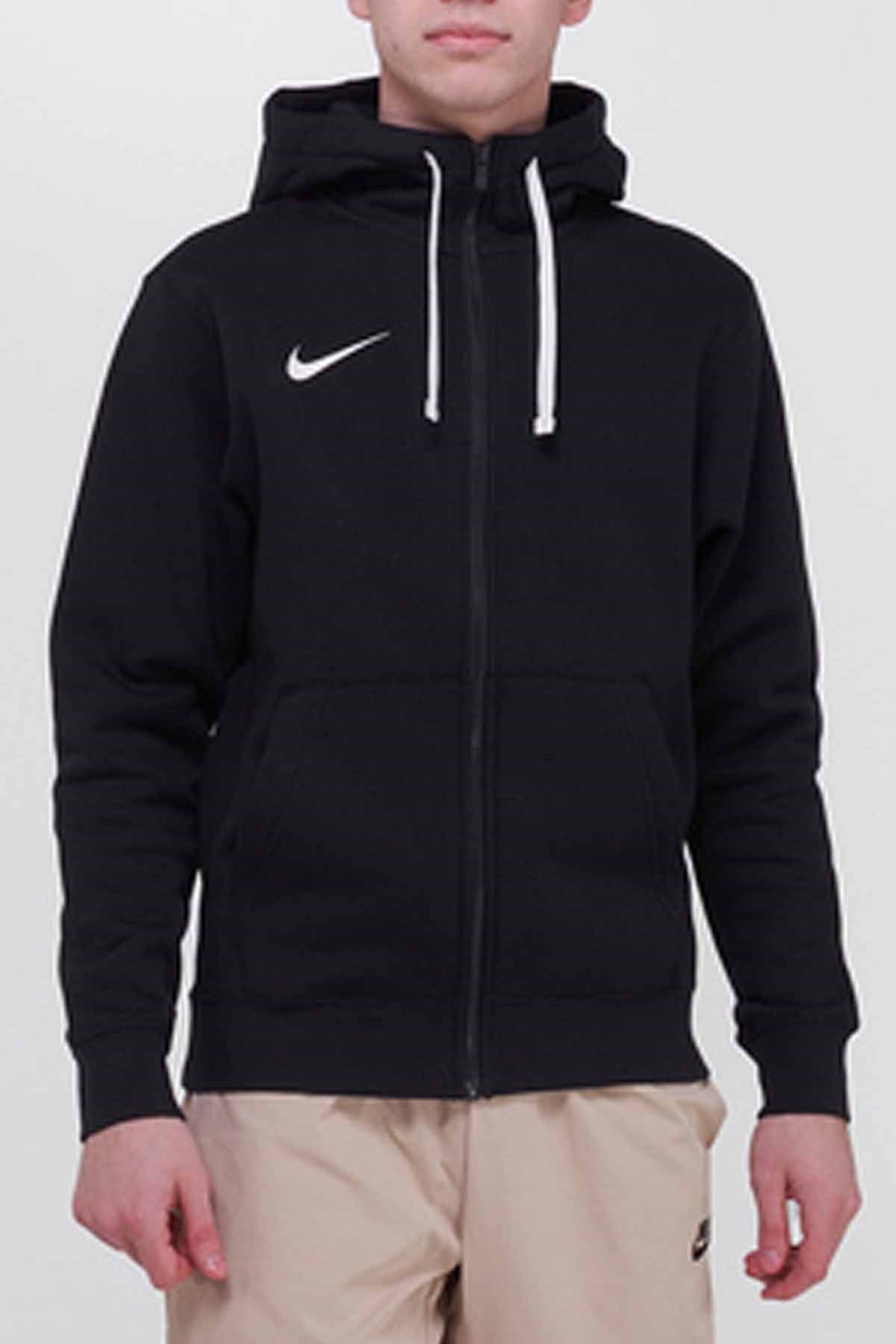NIKESweatshirtNike M Flc Park20 Fz Hoodie Erkek Sweatshirt CW6887-010-Siyah