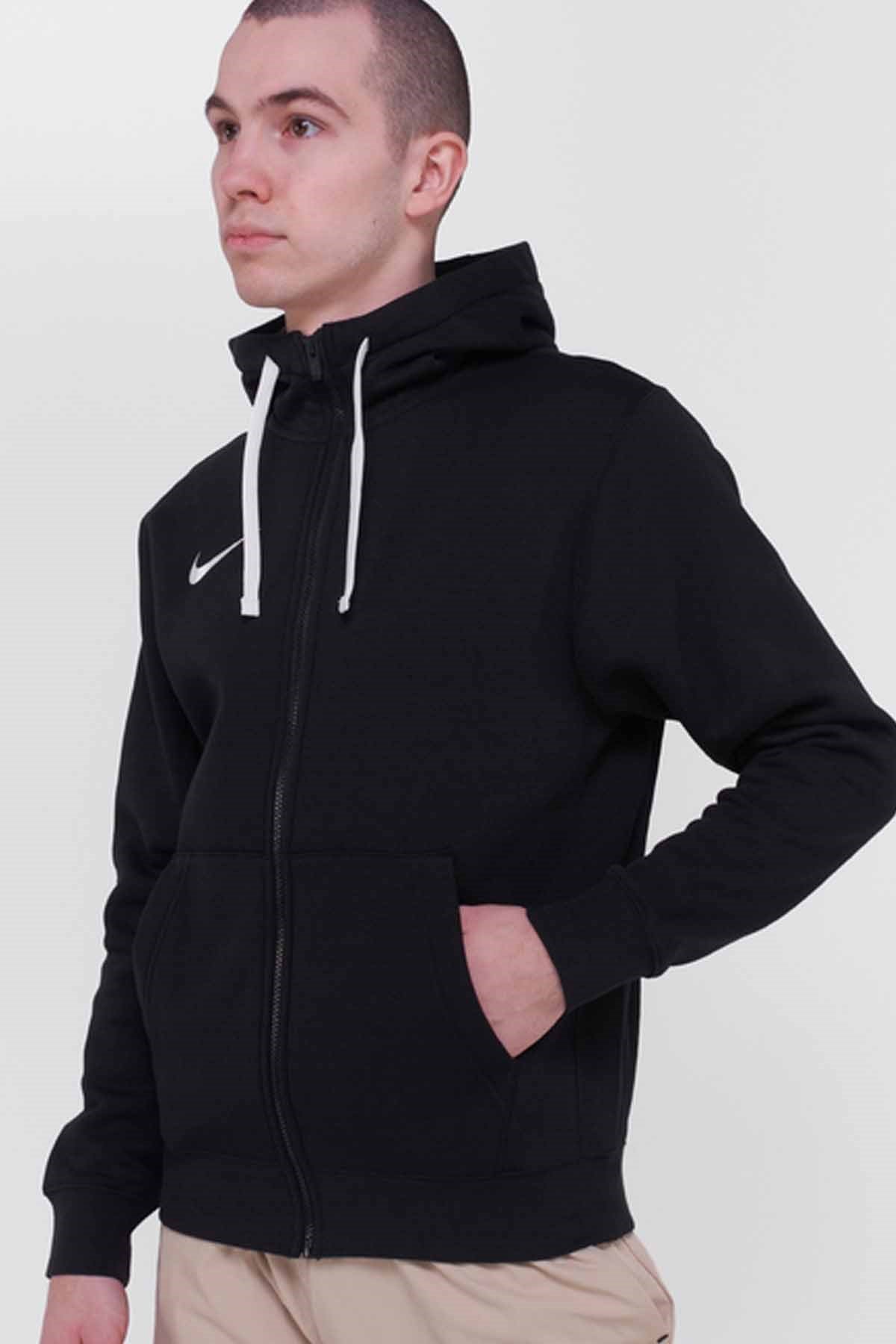 NIKESweatshirtNike M Flc Park20 Fz Hoodie Erkek Sweatshirt CW6887-010-Siyah
