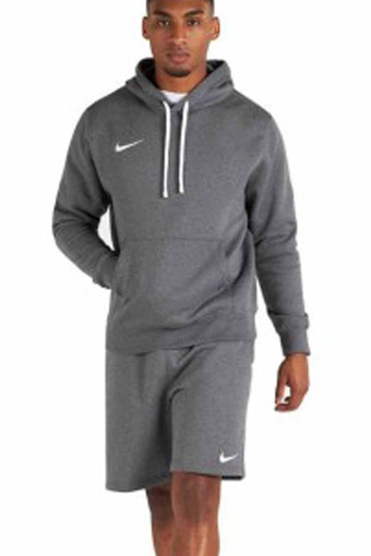 NIKESweatshirtNike M Flc Park20 Po Hoodie Erkek Sweatshirt CW6894-071-Gri