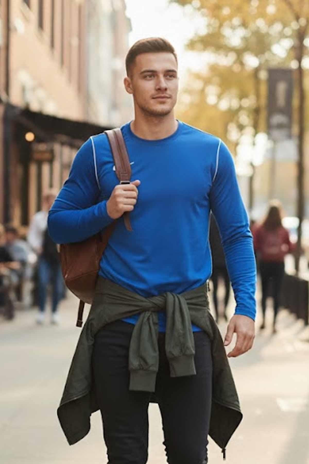 NIKESweatshirtNike Park 20 Crew Top Erkek Sweatshirt BV6875-463-MAVİ