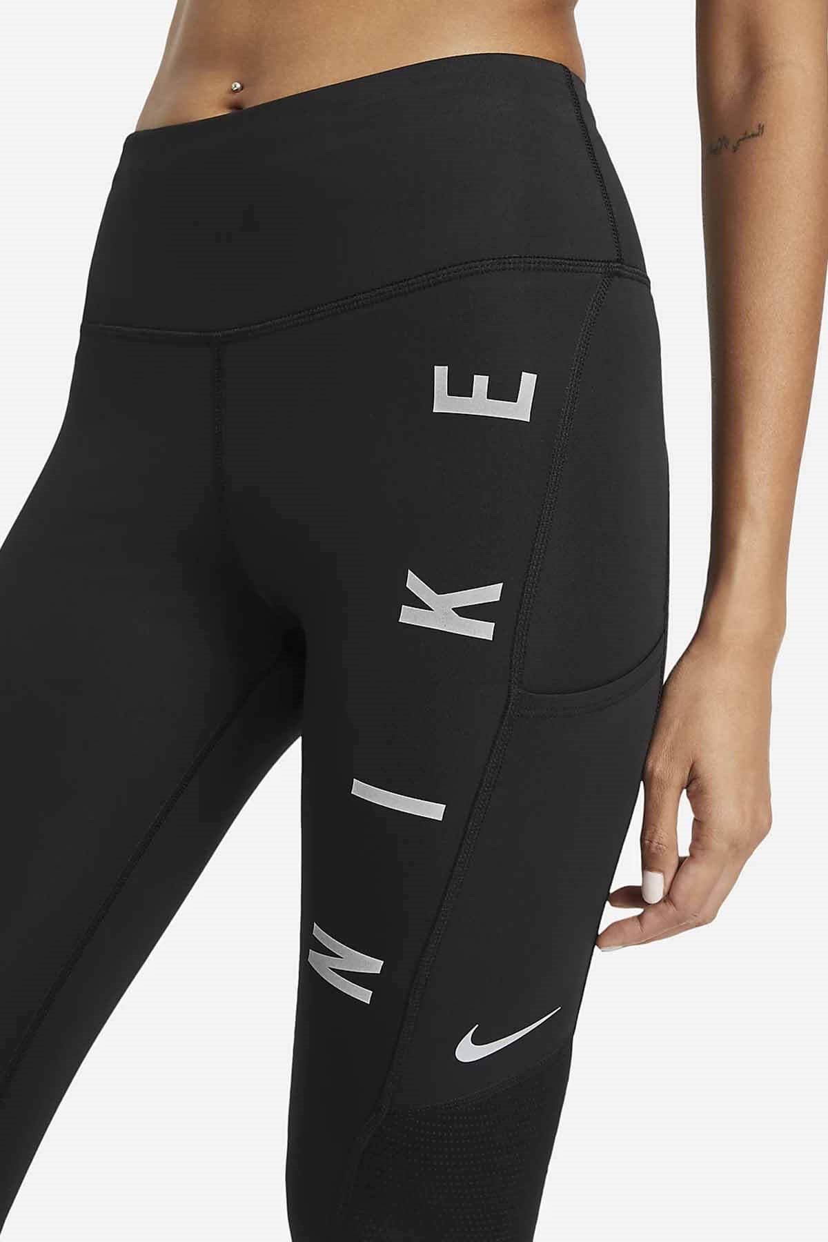 NIKETaytNike Epic Fast Run Division Running Kadın Tayt CZ9592-010-SIYAH