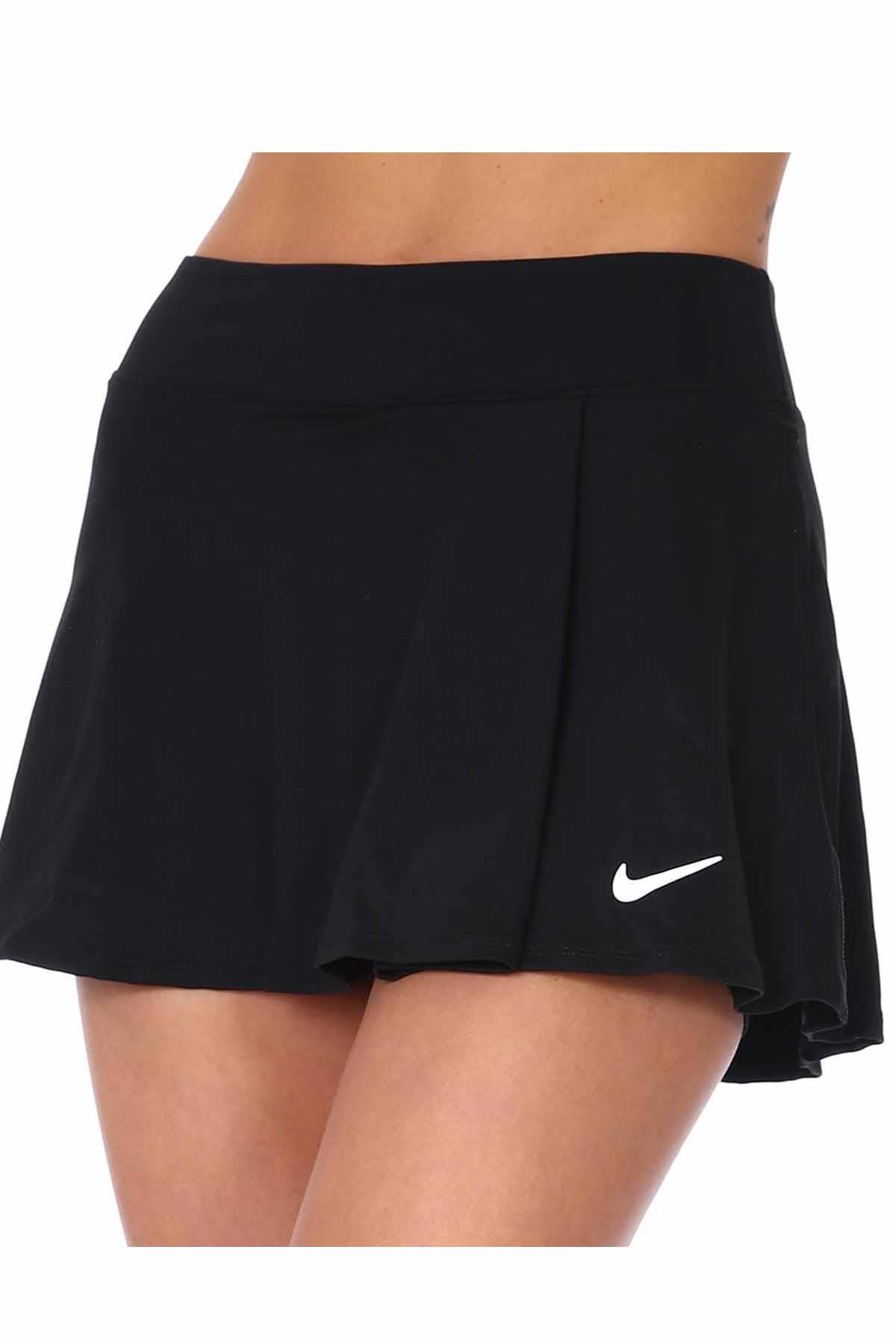 NIKETaytNike Tenis Eteği İçten Taytlı Kadın Tayt DH9552-010-SIYAH