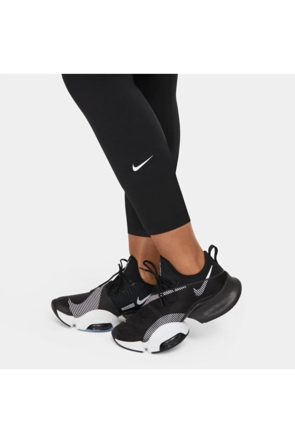 NIKETaytNike W One Df Mr Crp Tgt Kadın Tayt DD0247-010-Siyah