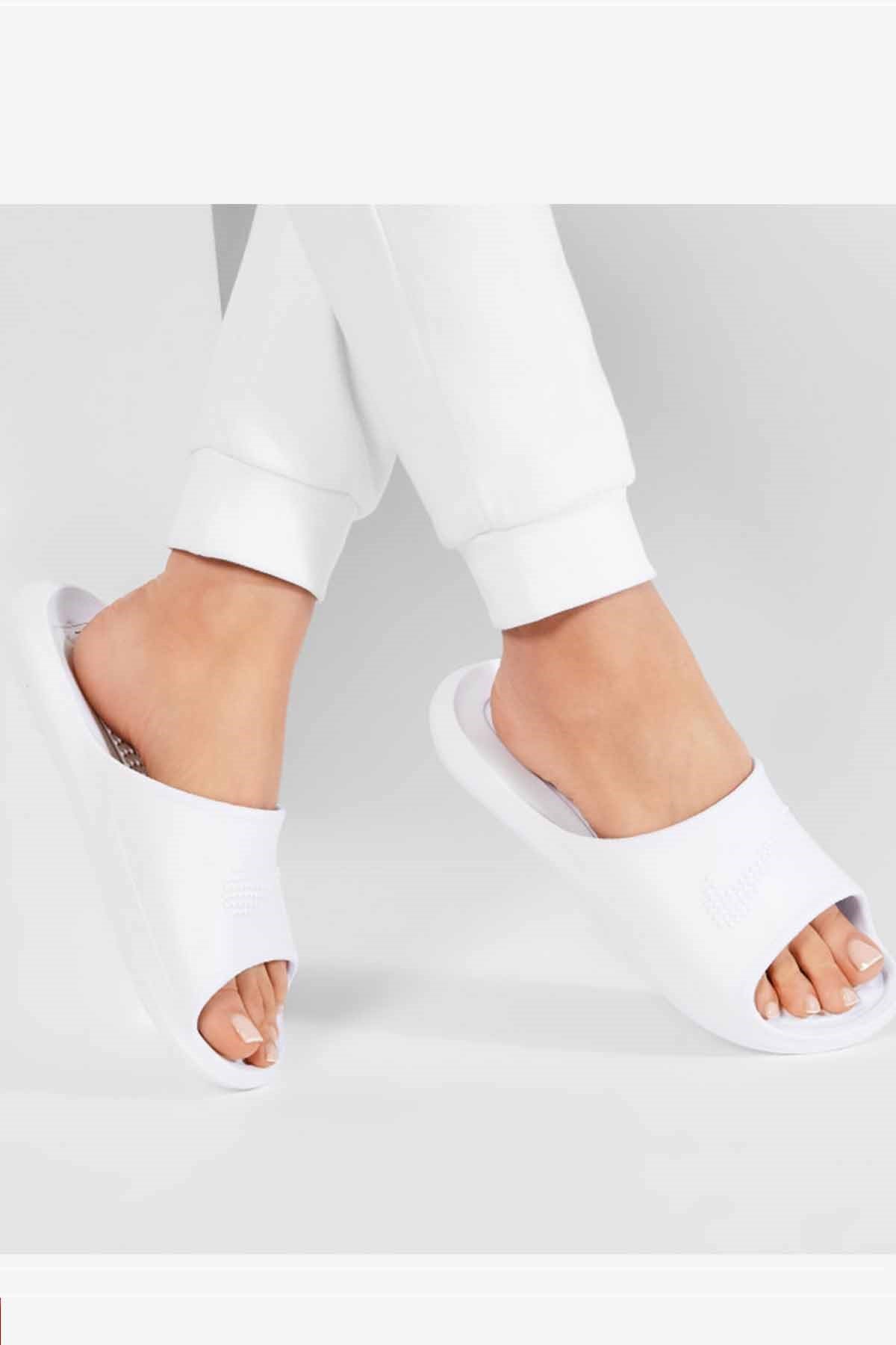 NIKETerlikNike Victori One Women's Shower Slide Kadın Terlik Ayakkabı CZ7836-100-BEYAZ
