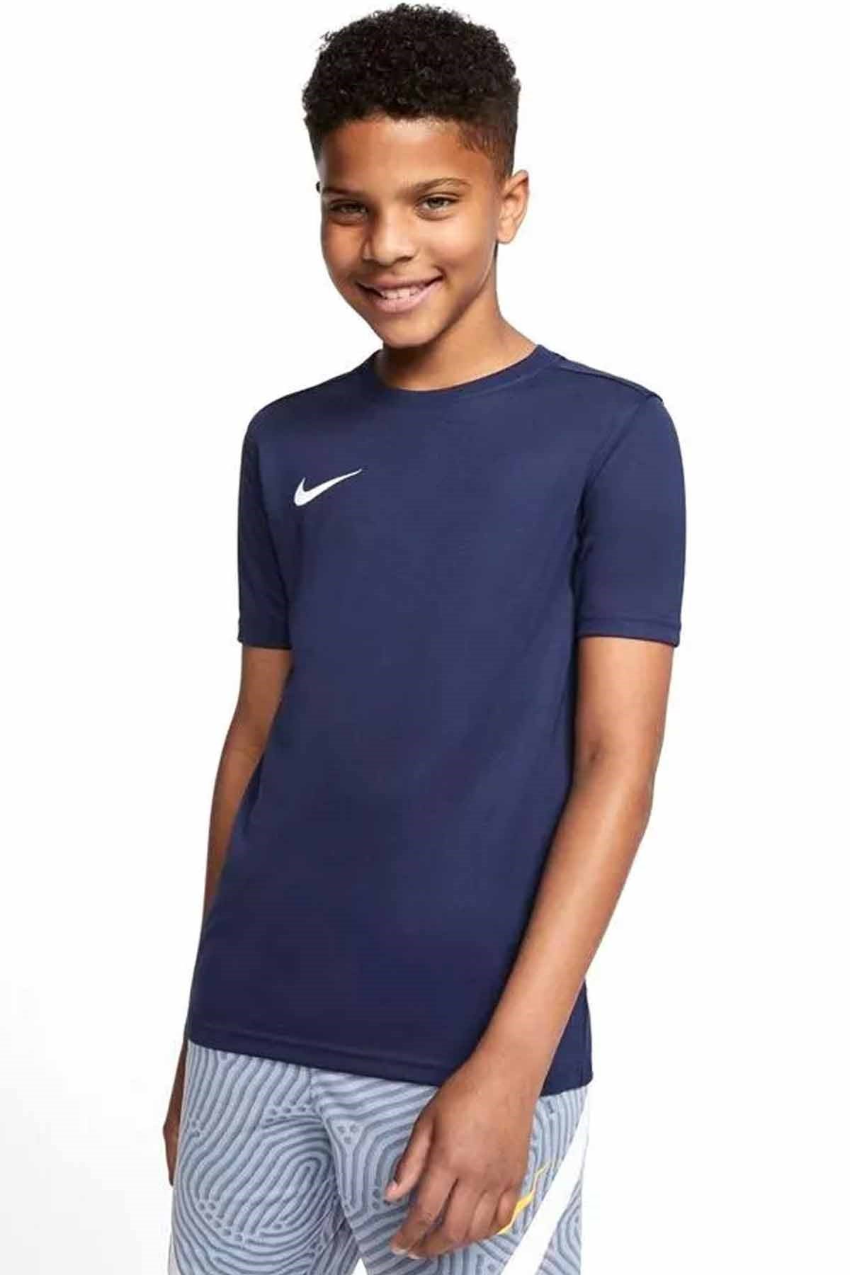 NIKETişörtNike Çocuk Spor Tişört Çocuk Tişört BV6741-410-LACIVERT