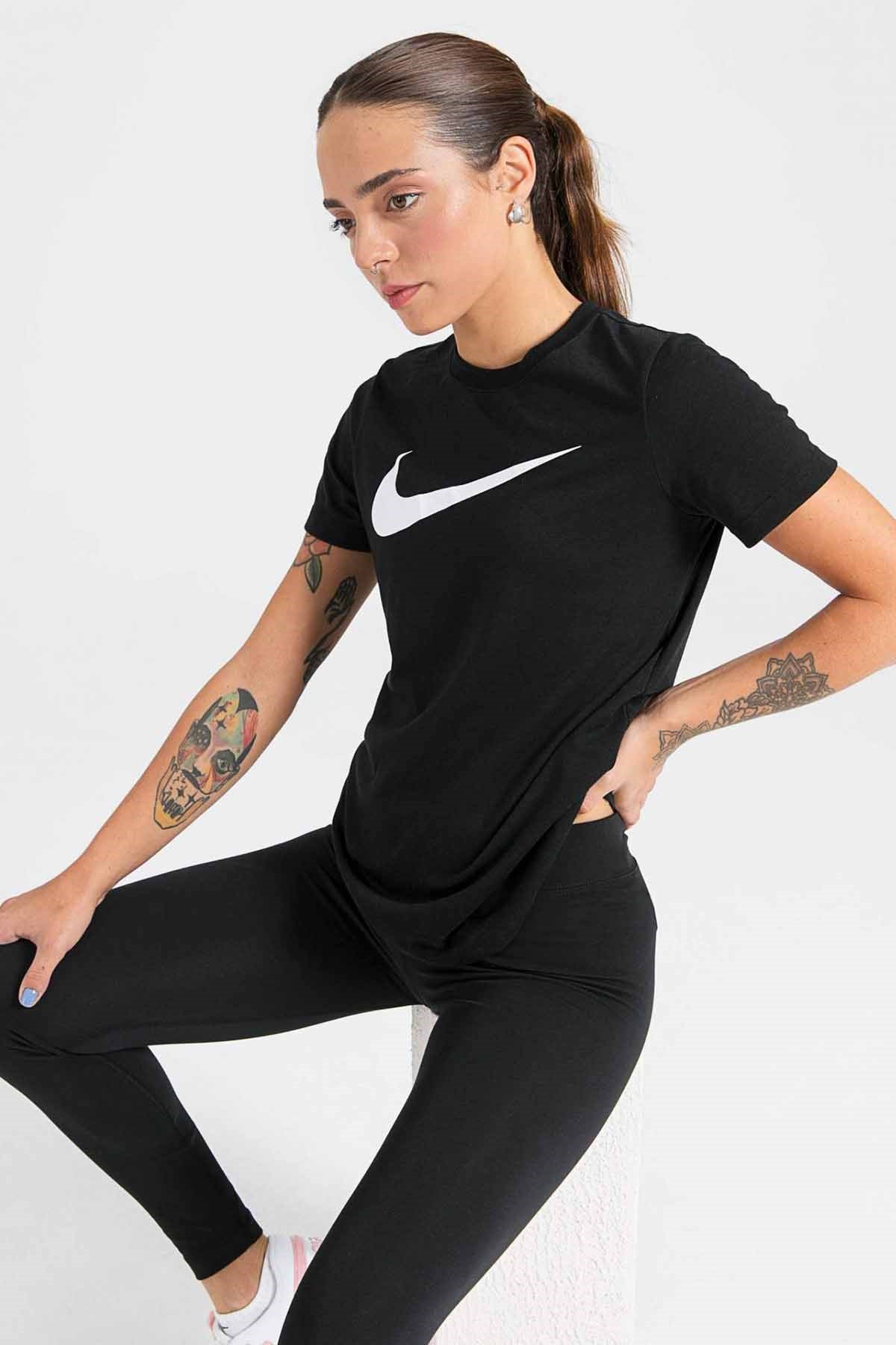 NIKETişörtNike Dri-Fit Park Futbol Kadın Tişört CW6967-010-Siyah