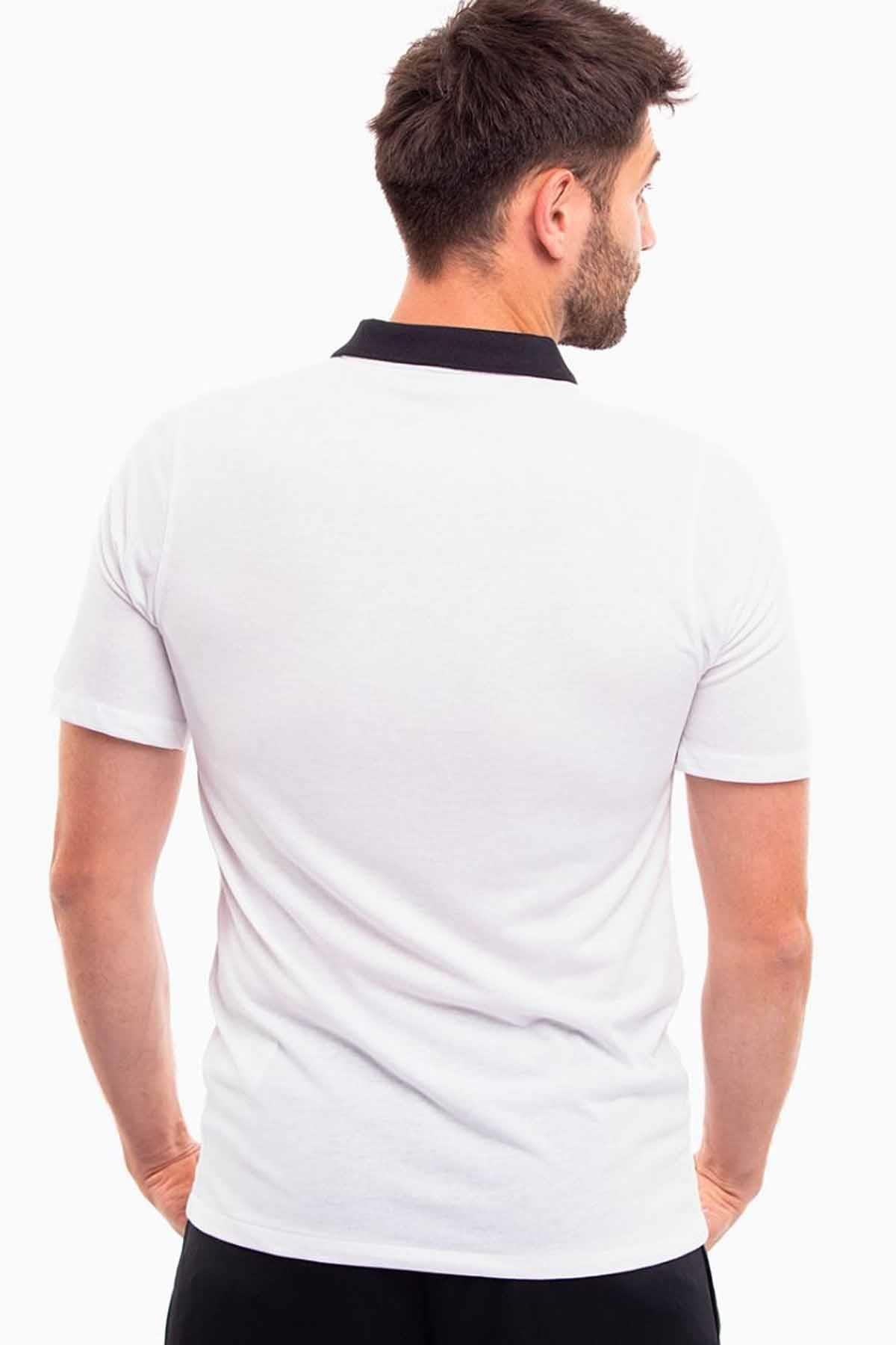 NIKETişörtNike Erkek Polo Yaka Tişört Erkek Tişört CW6933-100-BEYAZ