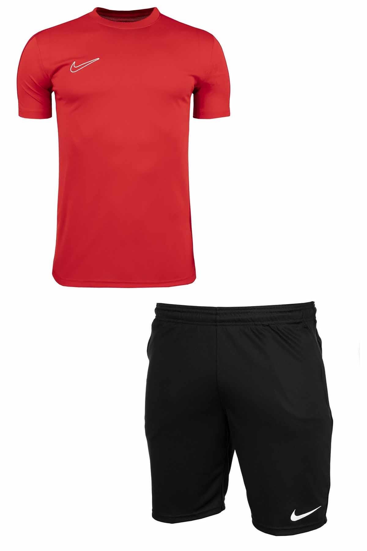 NIKETişörtNike Erkek Şort-Tişört Takım V-1 Erkek Tişört NK1336-657-Siyah