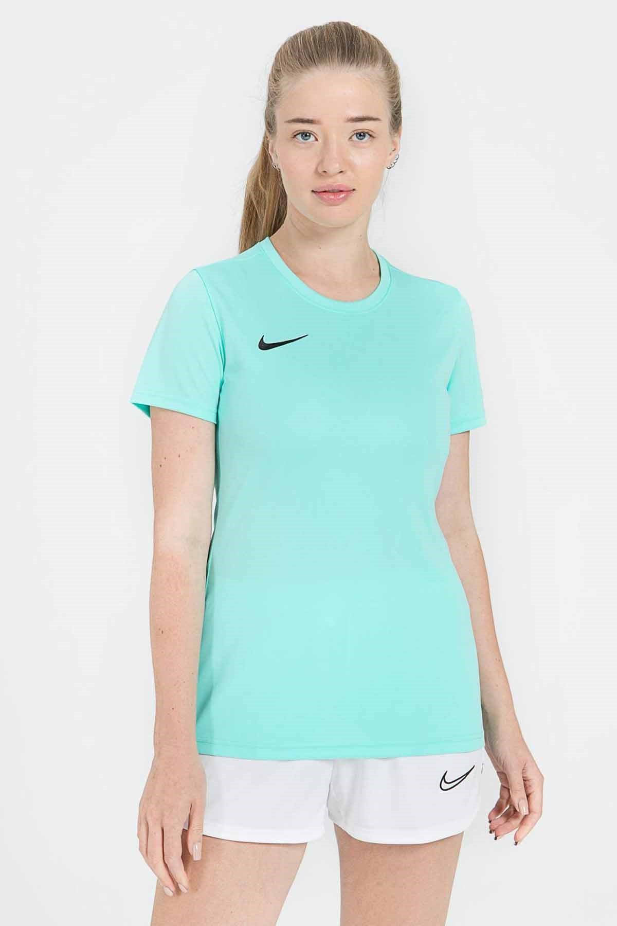 NIKETişörtNike Kadın Spor Tişört Kadın Tişört NK6728-354-TURKUAZ