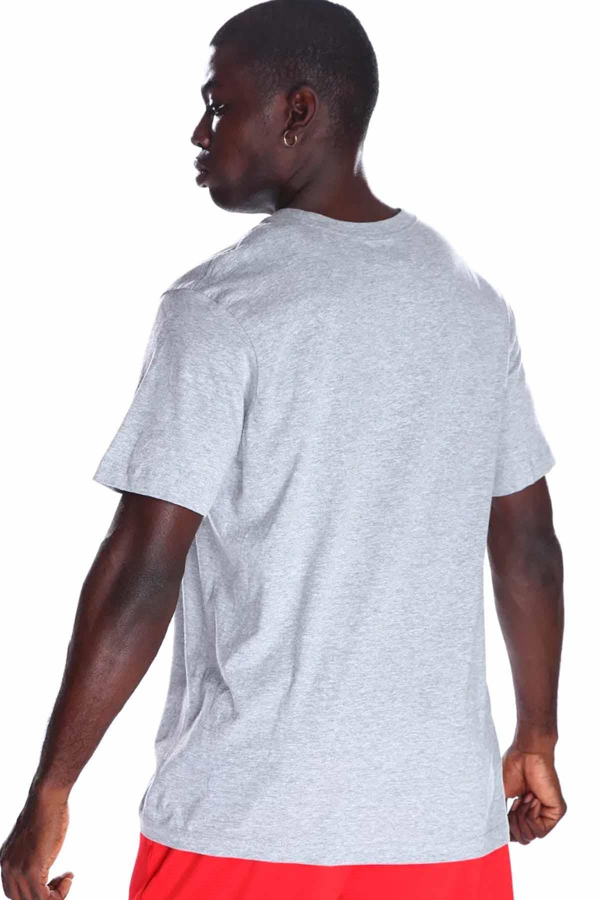 NIKETişörtNike Lal M Es Nba Jdn Ss Tee Erkek Tişört FD1460-063-Gri