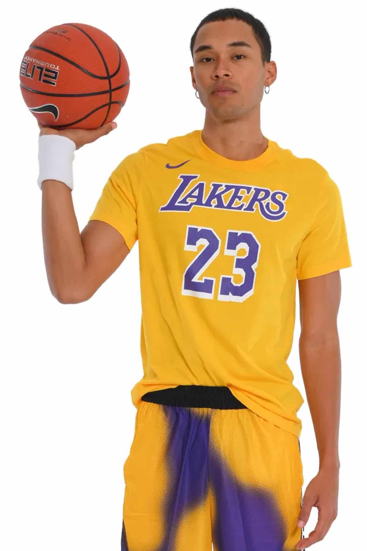 NIKETişörtNike Lal M Es Nn Ss Tee Erkek Tişört DR6380-734-Sarı