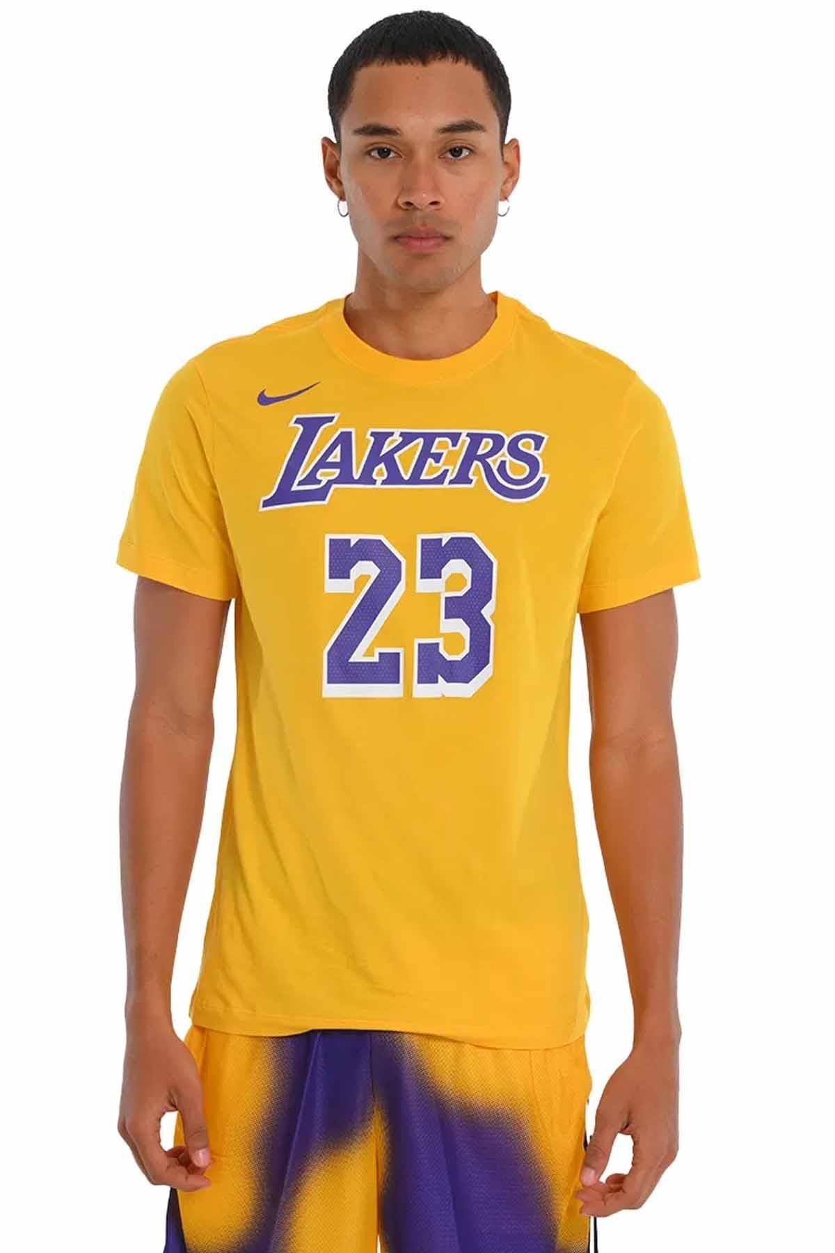 NIKETişörtNike Lal M Es Nn Ss Tee Erkek Tişört DR6380-734-Sarı