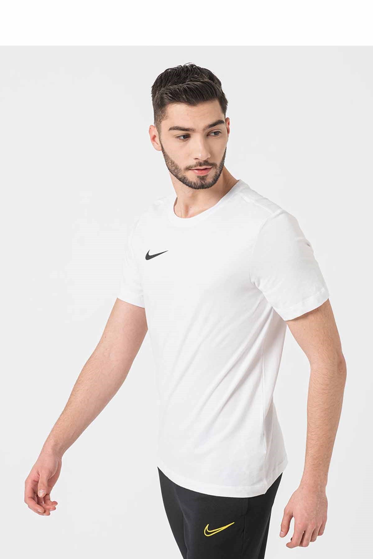 NIKETişörtNike M Nk Df Park20  Penye Kumaş Erkek Tişört CW6952-100-BEYAZ