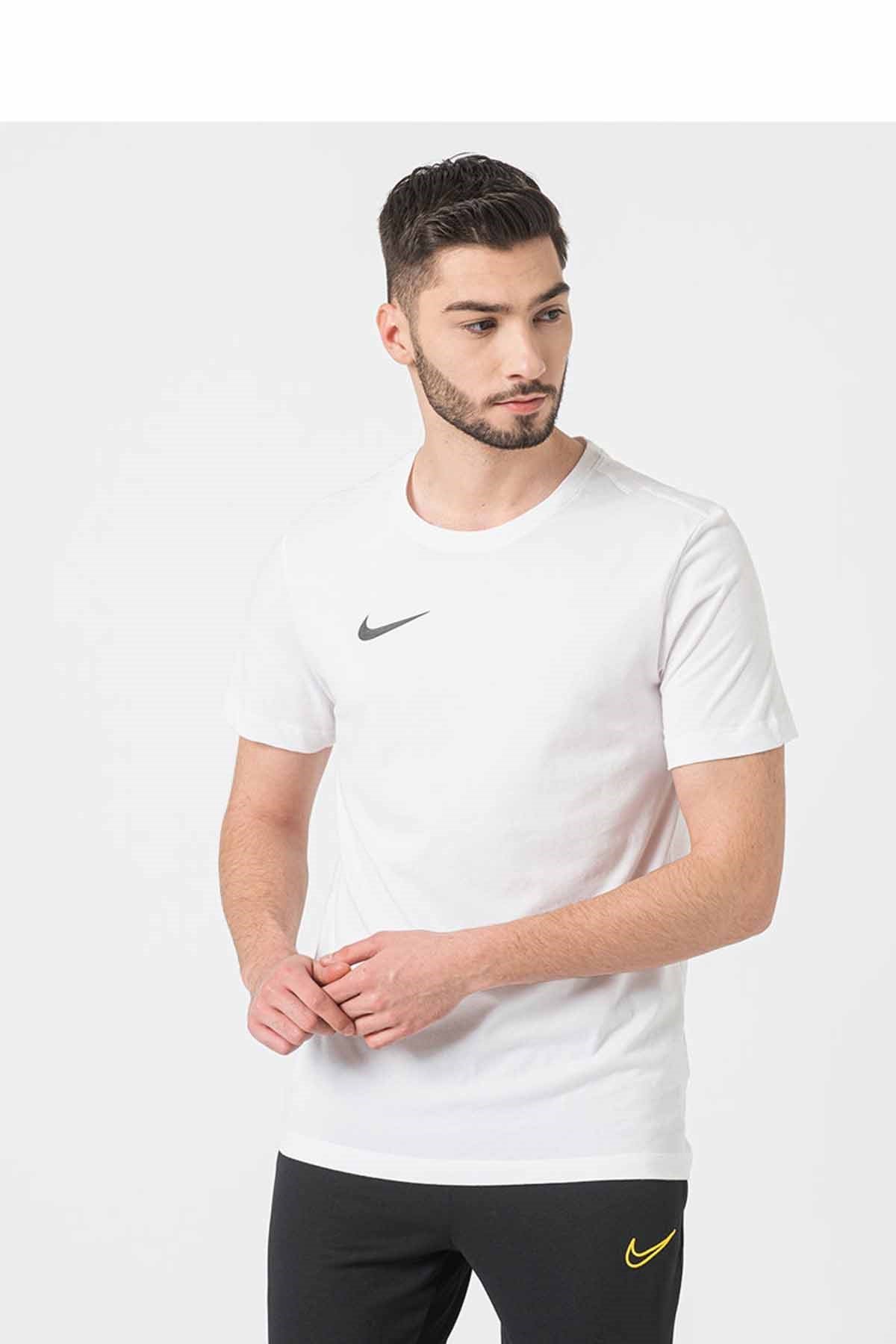 NIKETişörtNike M Nk Df Park20  Penye Kumaş Erkek Tişört CW6952-100-BEYAZ