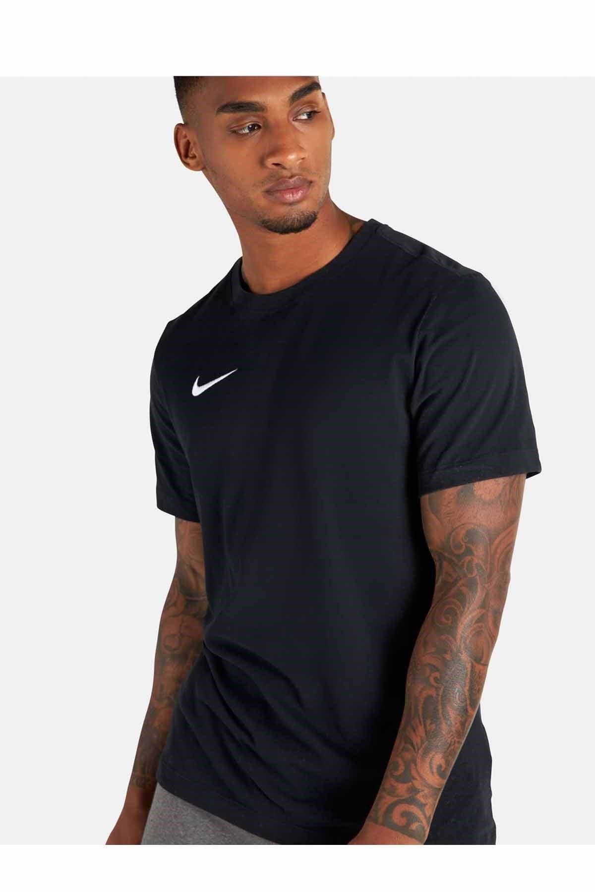 NIKETişörtNike M Nk Df Park20  Penye Kumaş Erkek Tişört CW6952-010-SIYAH