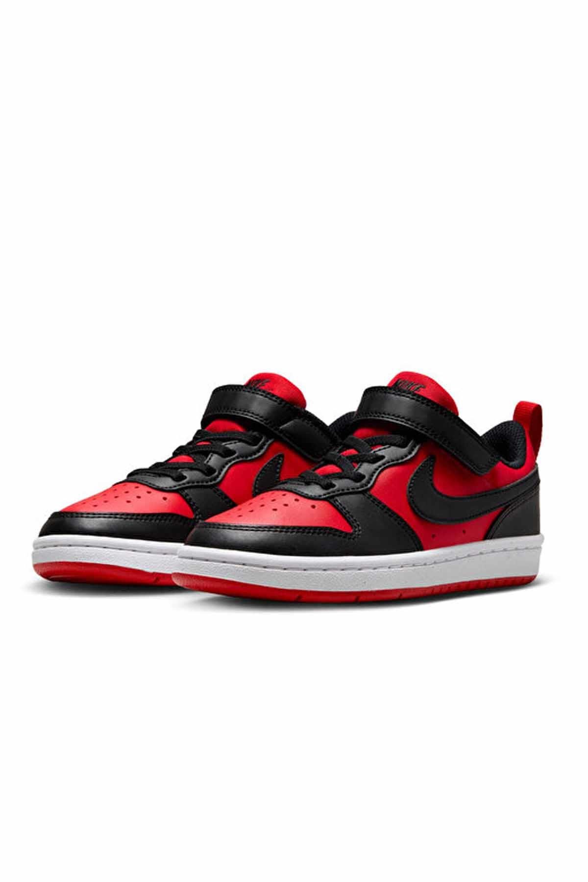 NIKEYürüyüş KoşuNike Court Borough Low Çocuk Yürüyüş Koşu Ayakkabı DV5457-600-BEYAZ