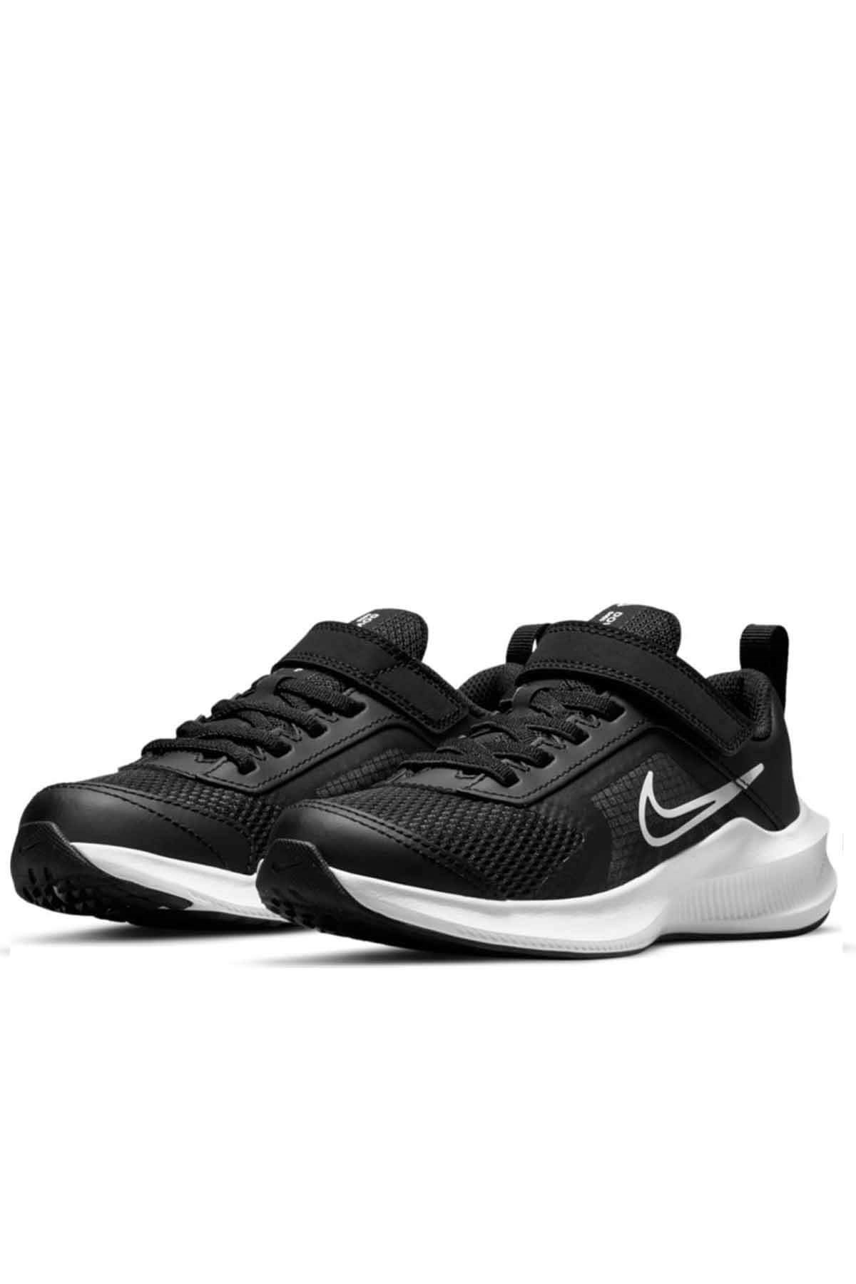 NIKEYürüyüş KoşuNike Downshifter 11 (Psv) Çocuk Yürüyüş Koşu Ayakkabı CZ3959-001-Siyah