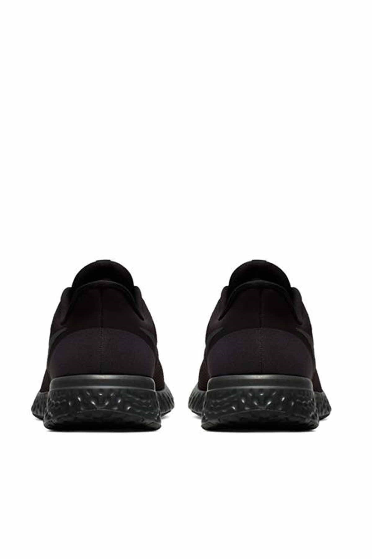 NIKEYürüyüş KoşuNike Revolution 5 Erkek Yürüyüş Koşu Ayakkabı BQ6714-004-Siyah