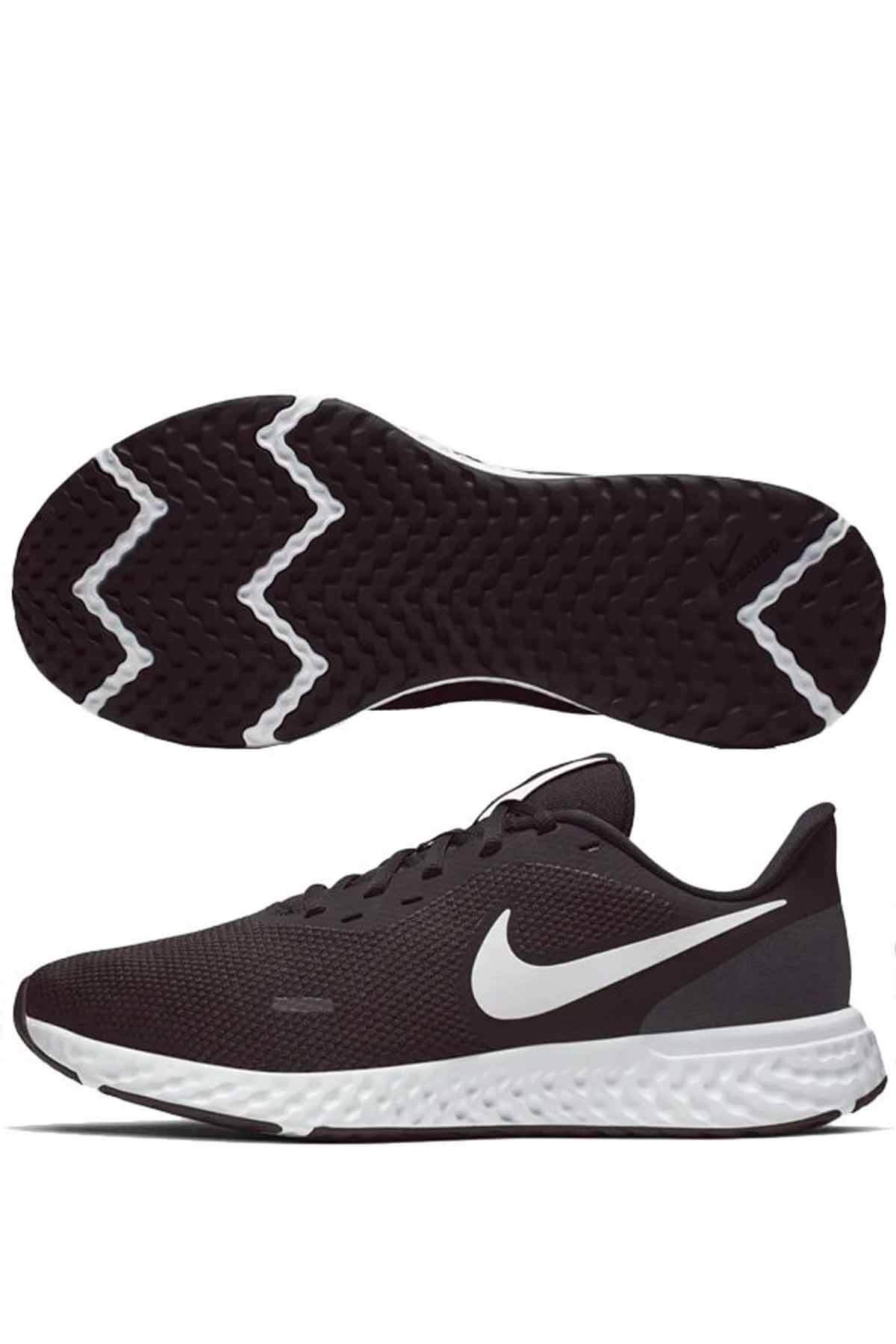 NIKEYürüyüş KoşuNike Revolution 5 Erkek Yürüyüş Koşu Ayakkabı BQ6714-003-Siyah