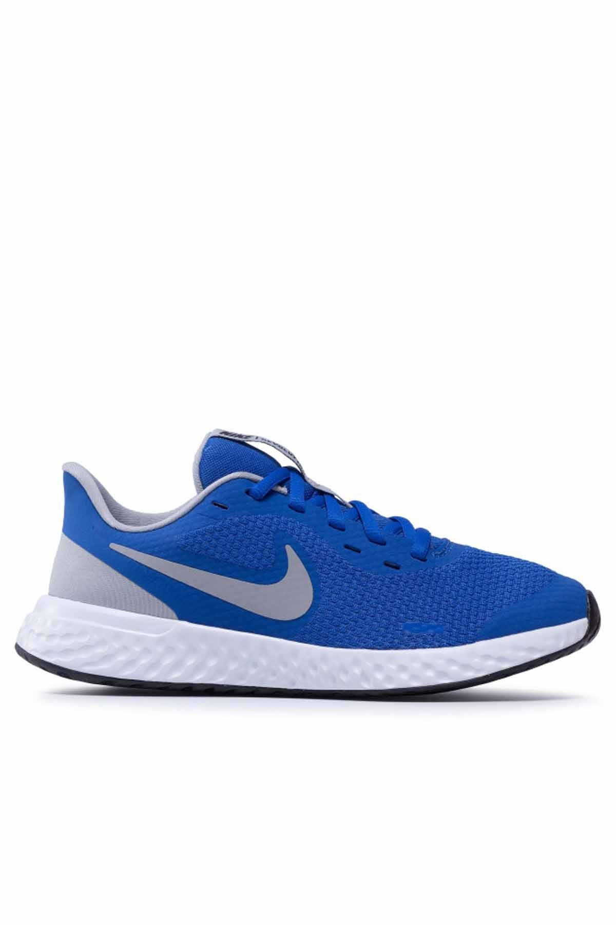 NIKEYürüyüş KoşuNike REVOLUTION 5 (GS) Kadın Yürüyüş Koşu Ayakkabı BQ5671-403-MAVİ