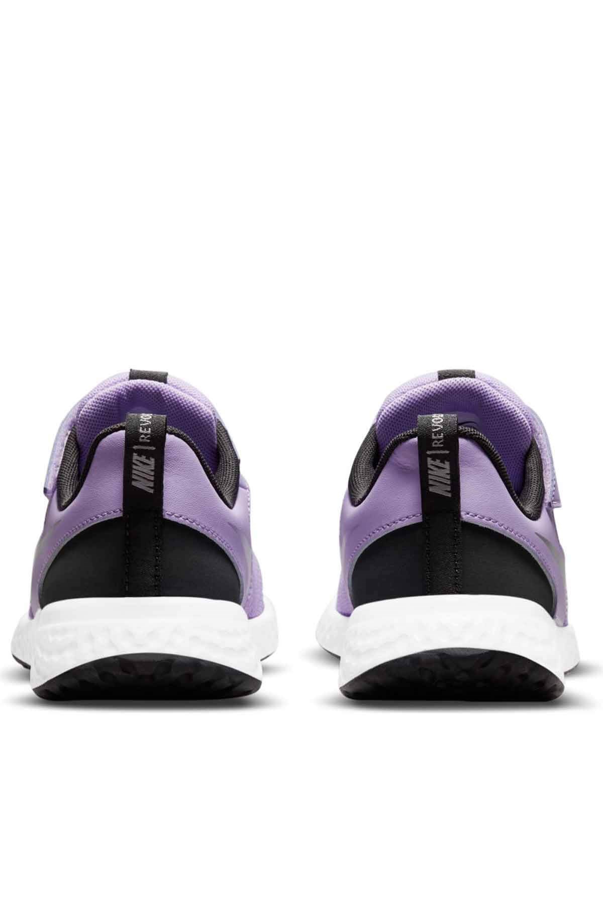 NIKEYürüyüş KoşuNike Revolution 5 (Psv) Çocuk Yürüyüş Koşu Ayakkabı BQ5672-509-Mor