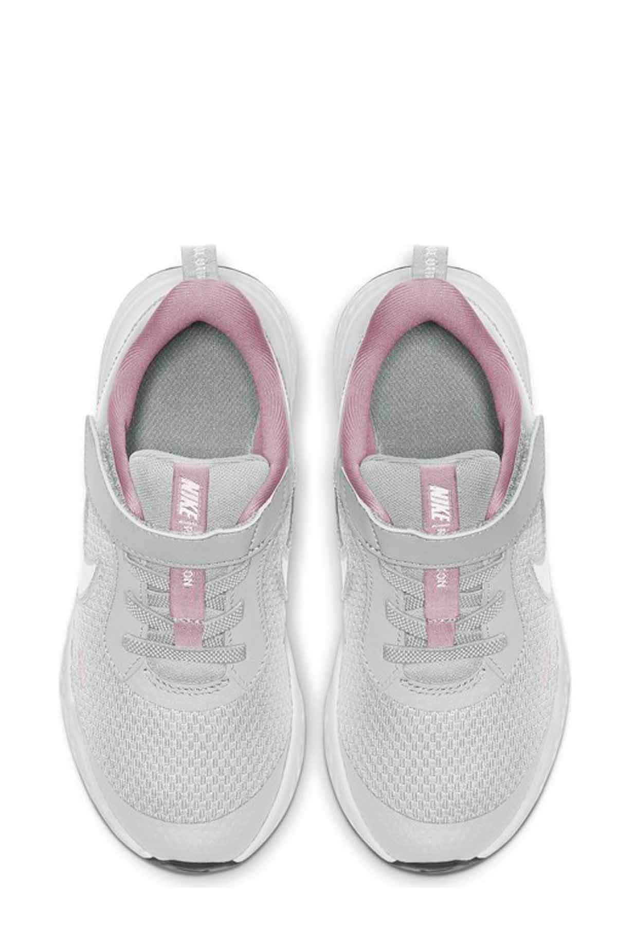 NIKEYürüyüş KoşuNike Revolution 5 (Psv) Çocuk Yürüyüş Koşu Ayakkabı BQ5672-021-GriPmb