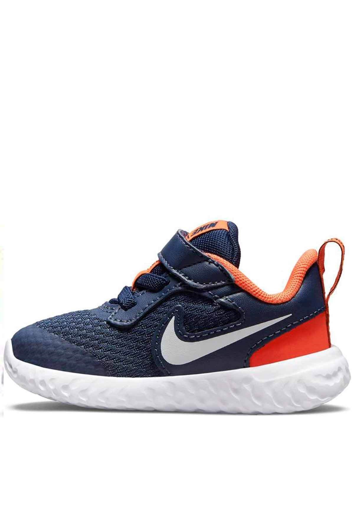 NIKEYürüyüş KoşuNike Revolution 5 (Tdv) Çocuk Yürüyüş Koşu Ayakkabı BQ5673-410-Mavi