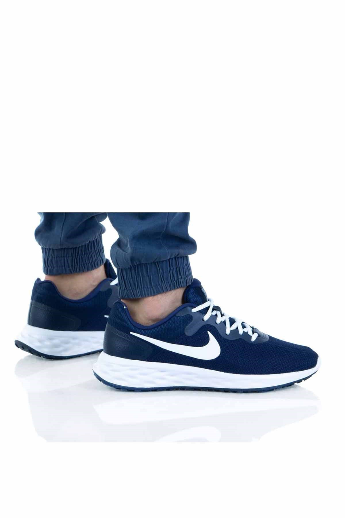 NIKEYürüyüş KoşuNike Revolution 6 Nn Erkek Yürüyüş Koşu Ayakkabı DC3728-401-Lacivert