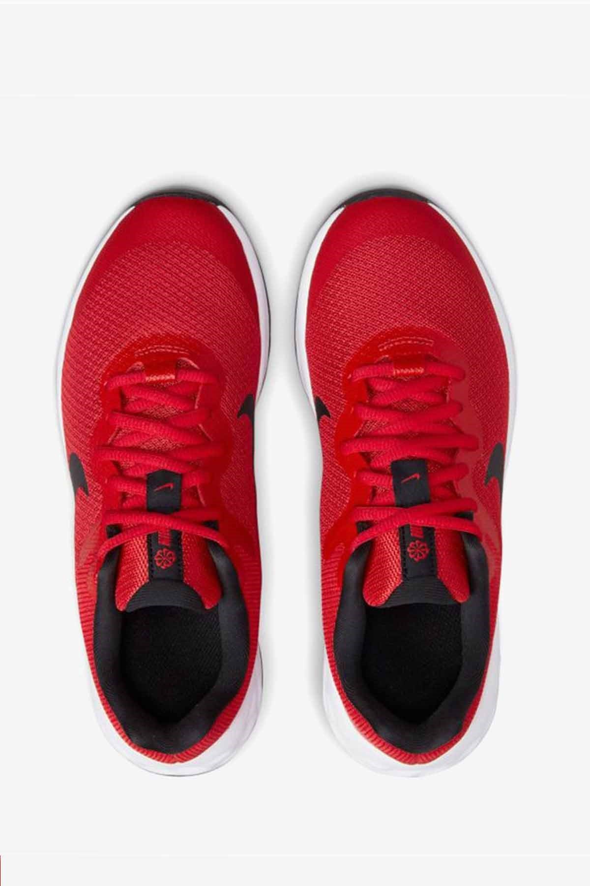 NIKEYürüyüş KoşuNike Revolution 6 Nn (Gs) Kadın Yürüyüş Koşu Ayakkabı DD1096-607-KIRMIZI