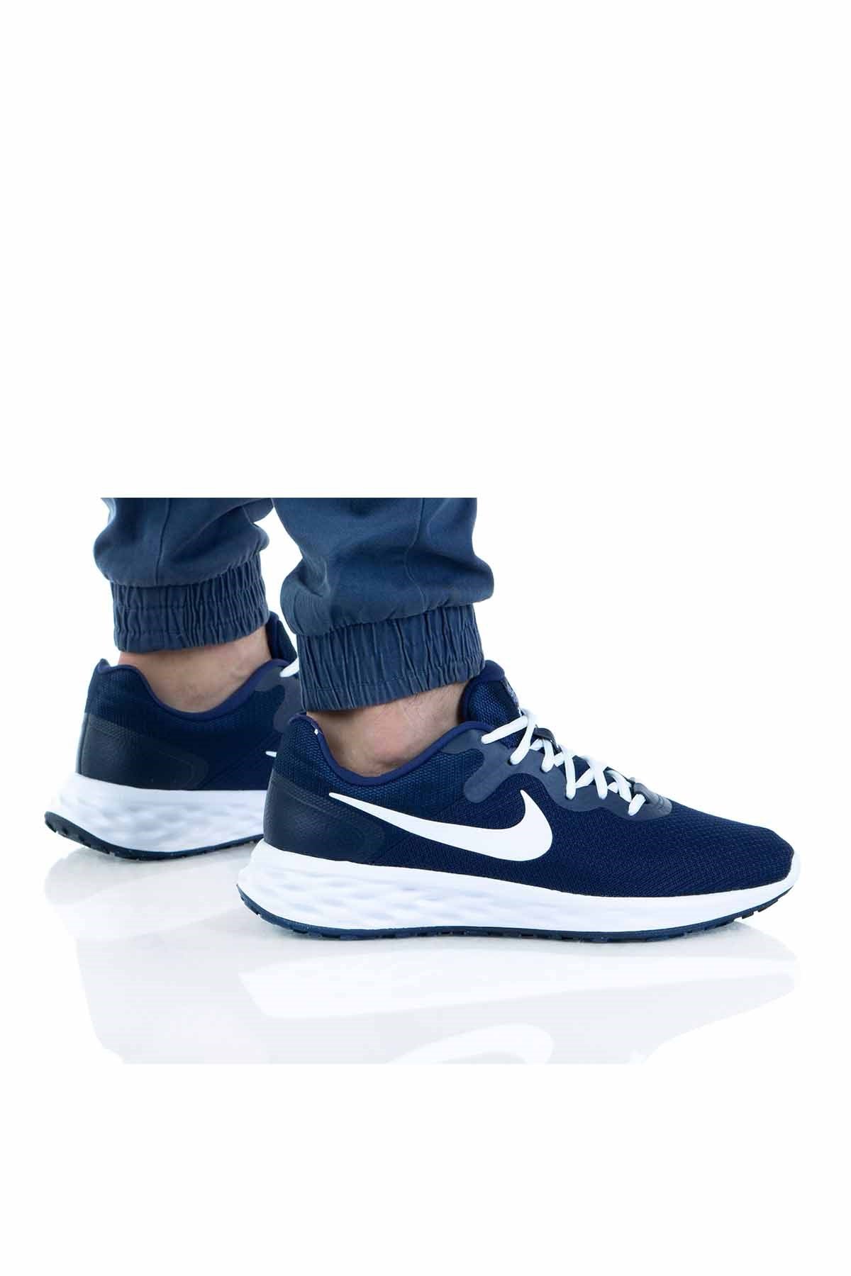 NIKEYürüyüş KoşuNike Revolution 6 Nn Erkek Yürüyüş Koşu Ayakkabı DC3728-401-Lacivert