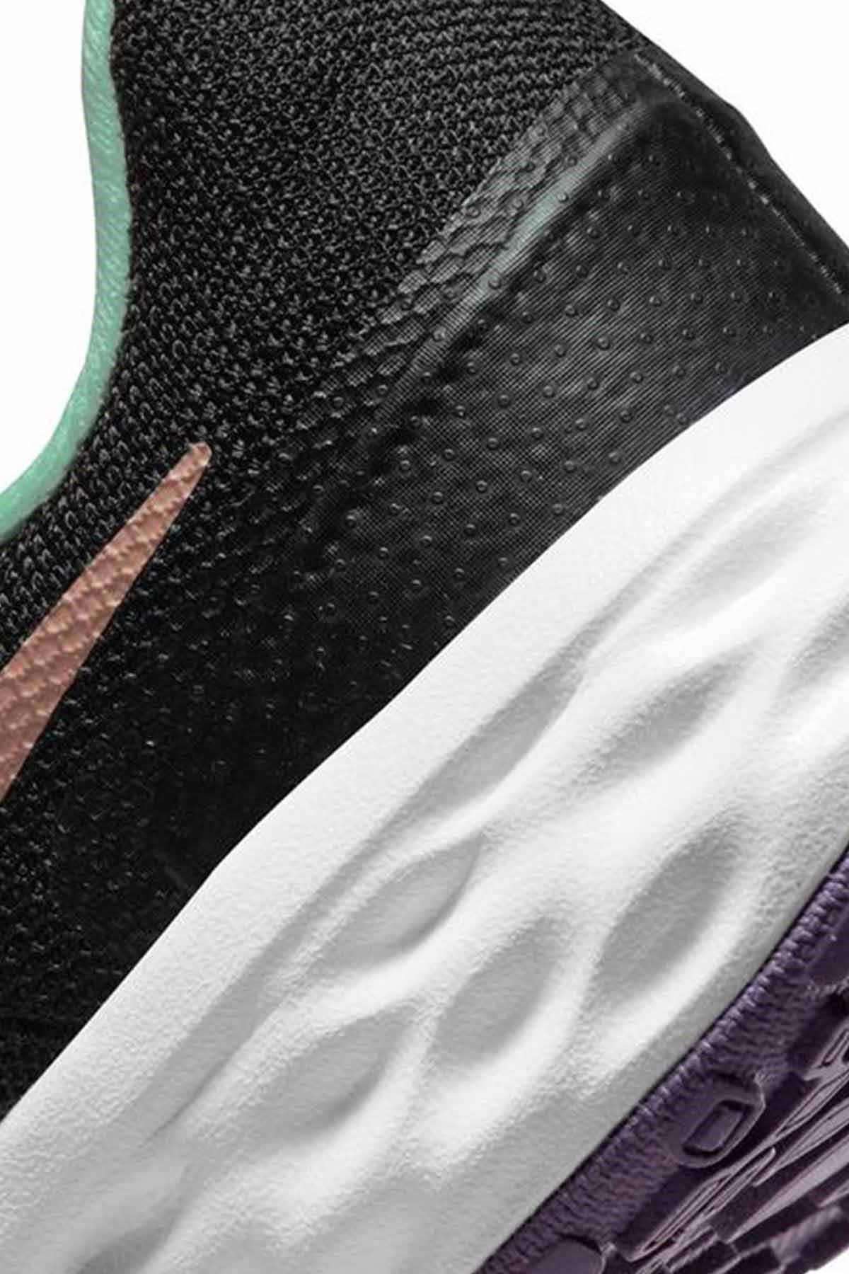 NIKEYürüyüş KoşuNike Revolution 6 Nn (Gs) Kadın Yürüyüş Koşu Ayakkabı DD1096-005-Siyah