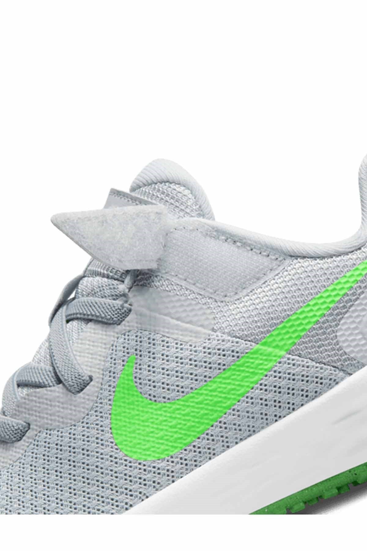 NIKEYürüyüş KoşuNike Revolution 6 NN (PSV) Çocuk Yürüyüş Koşu Ayakkabı DD1095-009-Gri